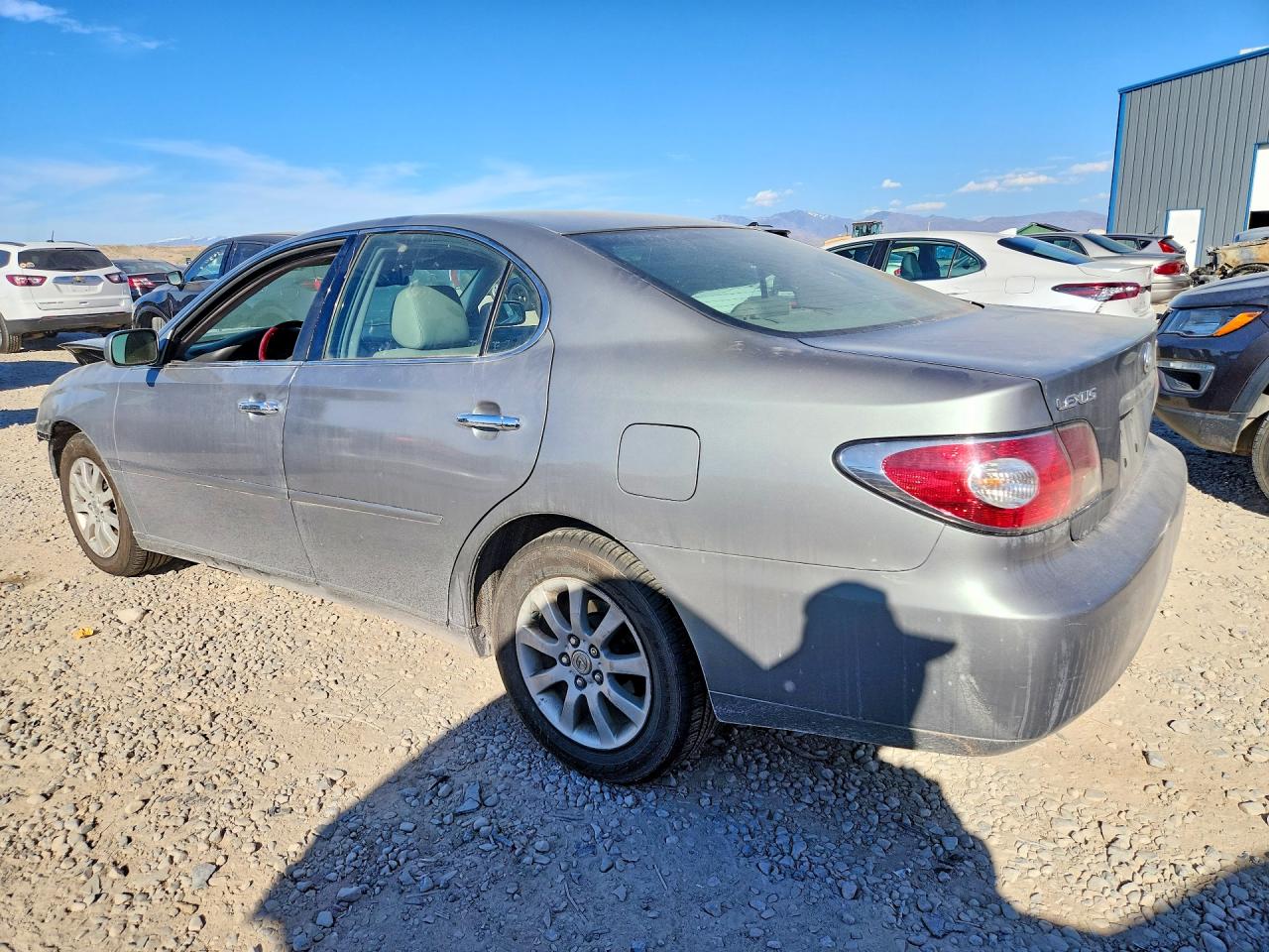 2004 Lexus Es 330 Base Silver vin: JTHBA30GX40010771