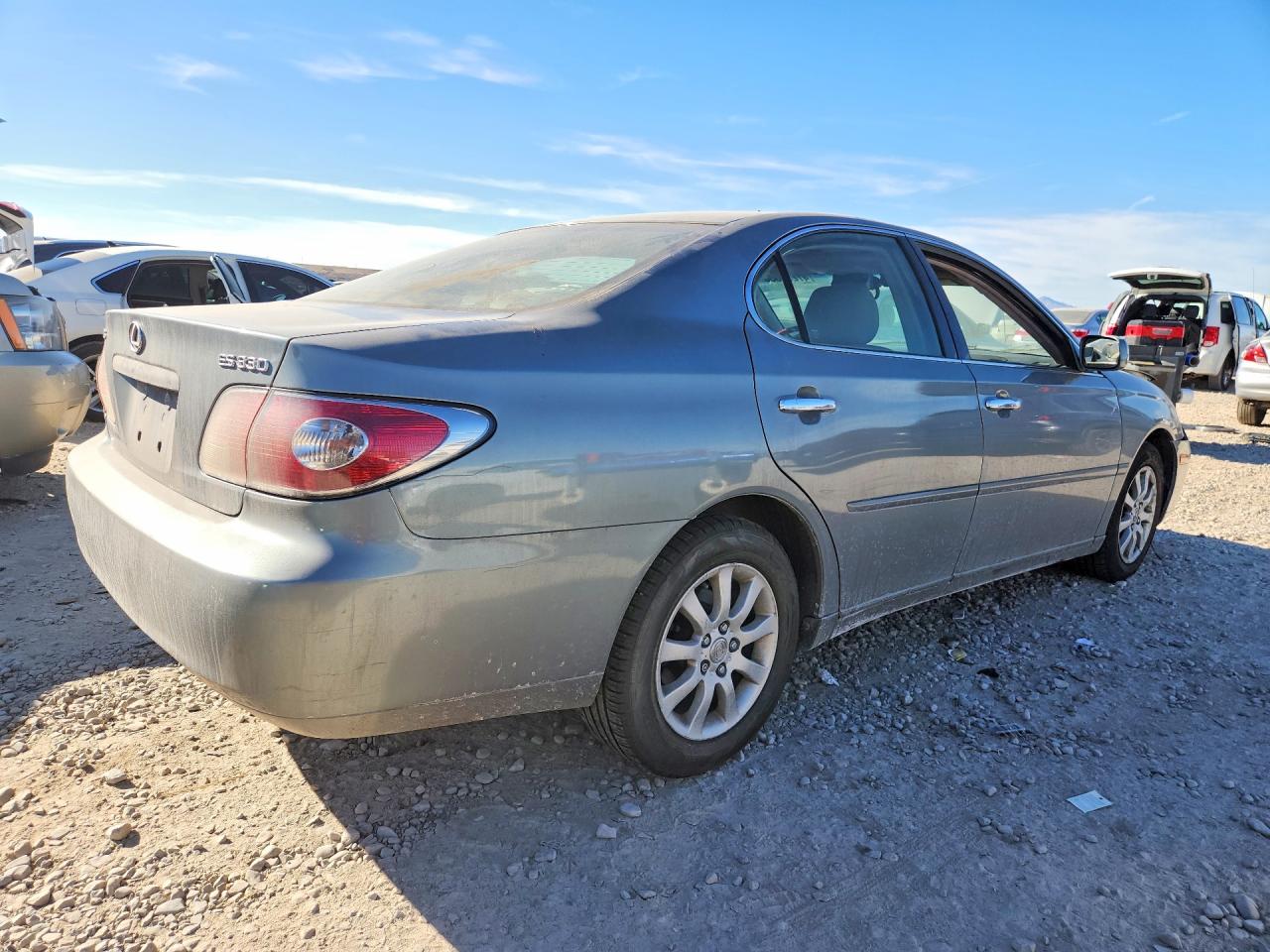 2004 Lexus Es 330 Base Silver vin: JTHBA30GX40010771
