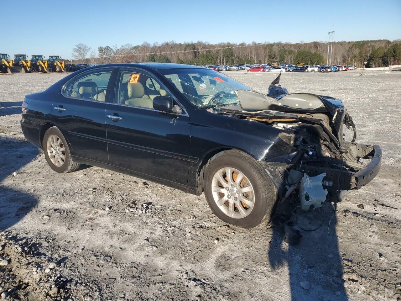 2004 Lexus Es 330   Black vin: JTHBA30GX40013881