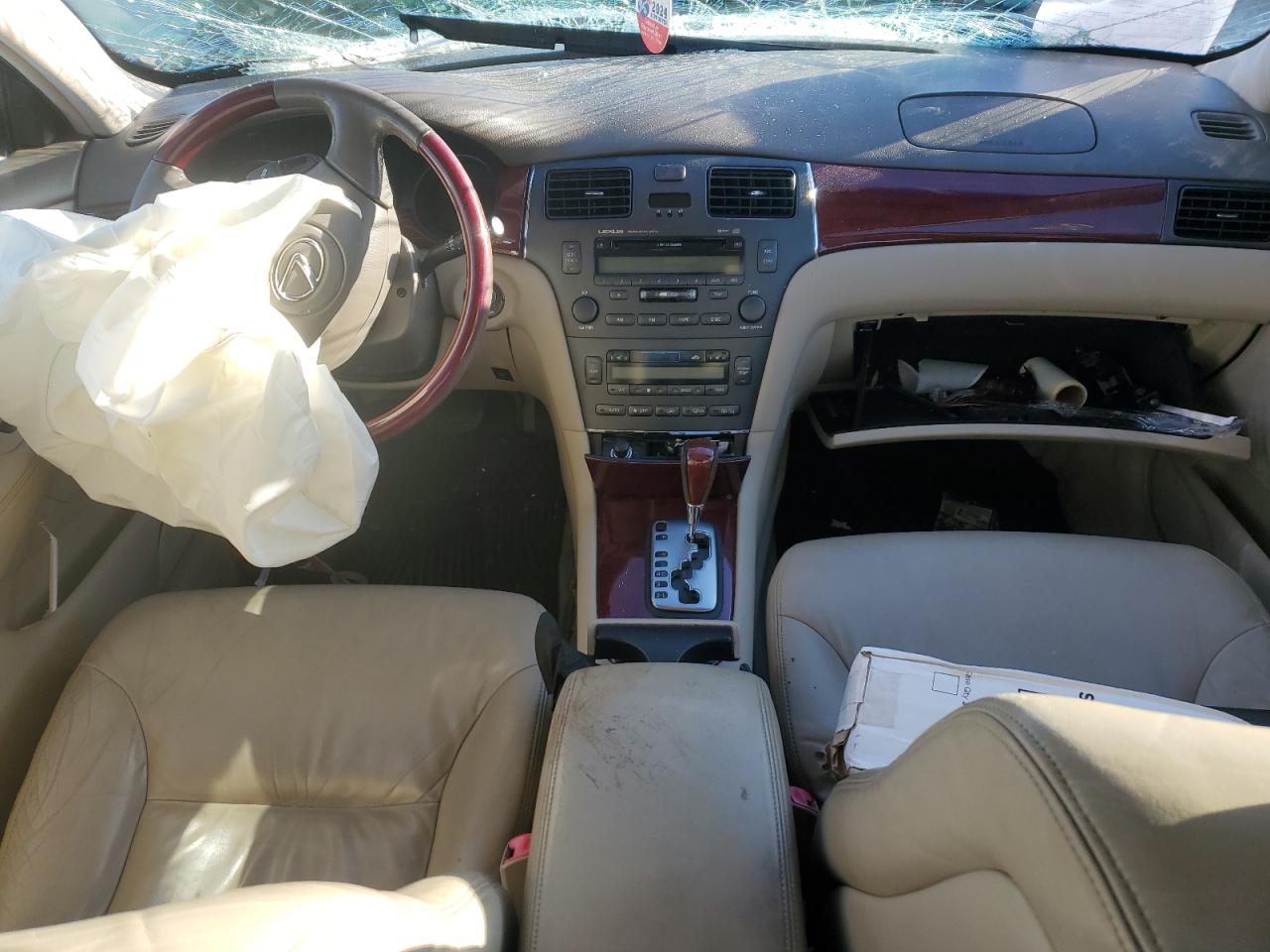 2004 Lexus Es 330   Black vin: JTHBA30GX40013881