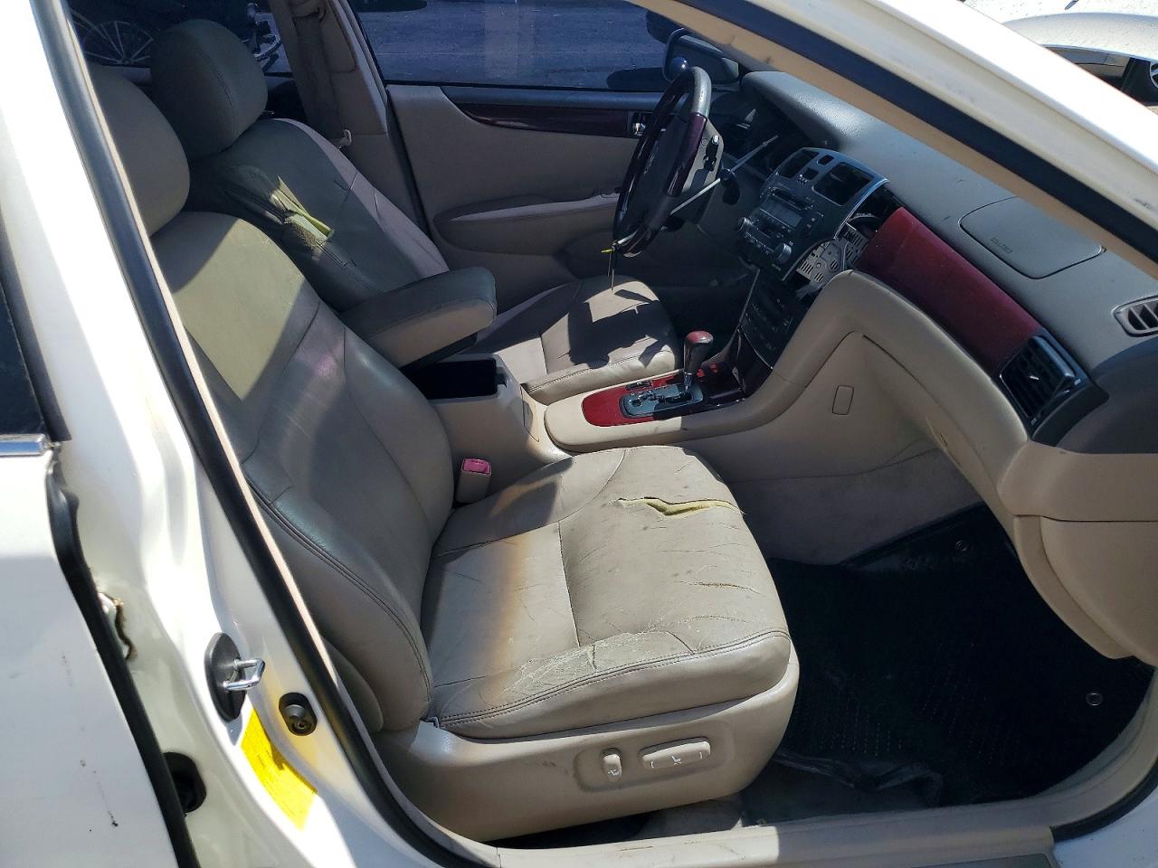 2004 Lexus Es 330 White vin: JTHBA30GX40014562