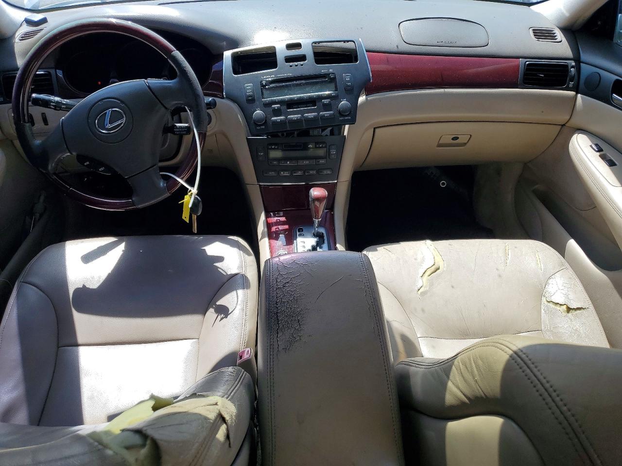 2004 Lexus Es 330 White vin: JTHBA30GX40014562