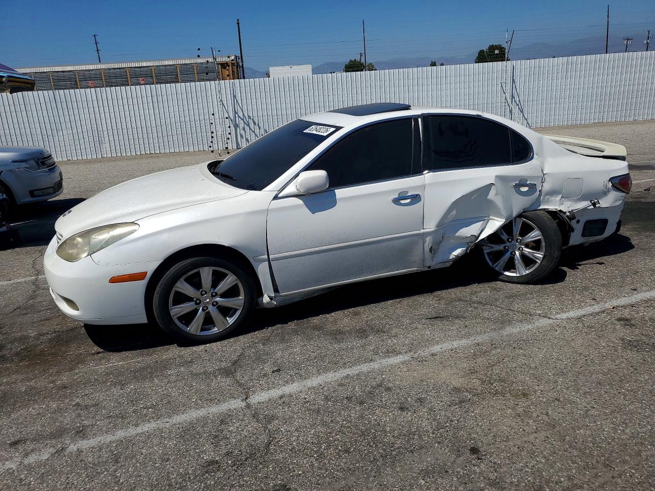 2004 Lexus Es 330 White vin: JTHBA30GX40014562