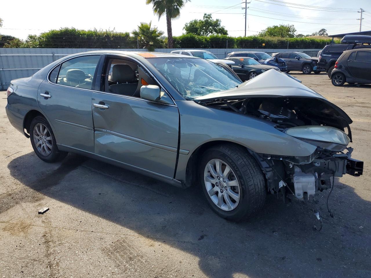 2004 Lexus Es 330 Green vin: JTHBA30GX40018577
