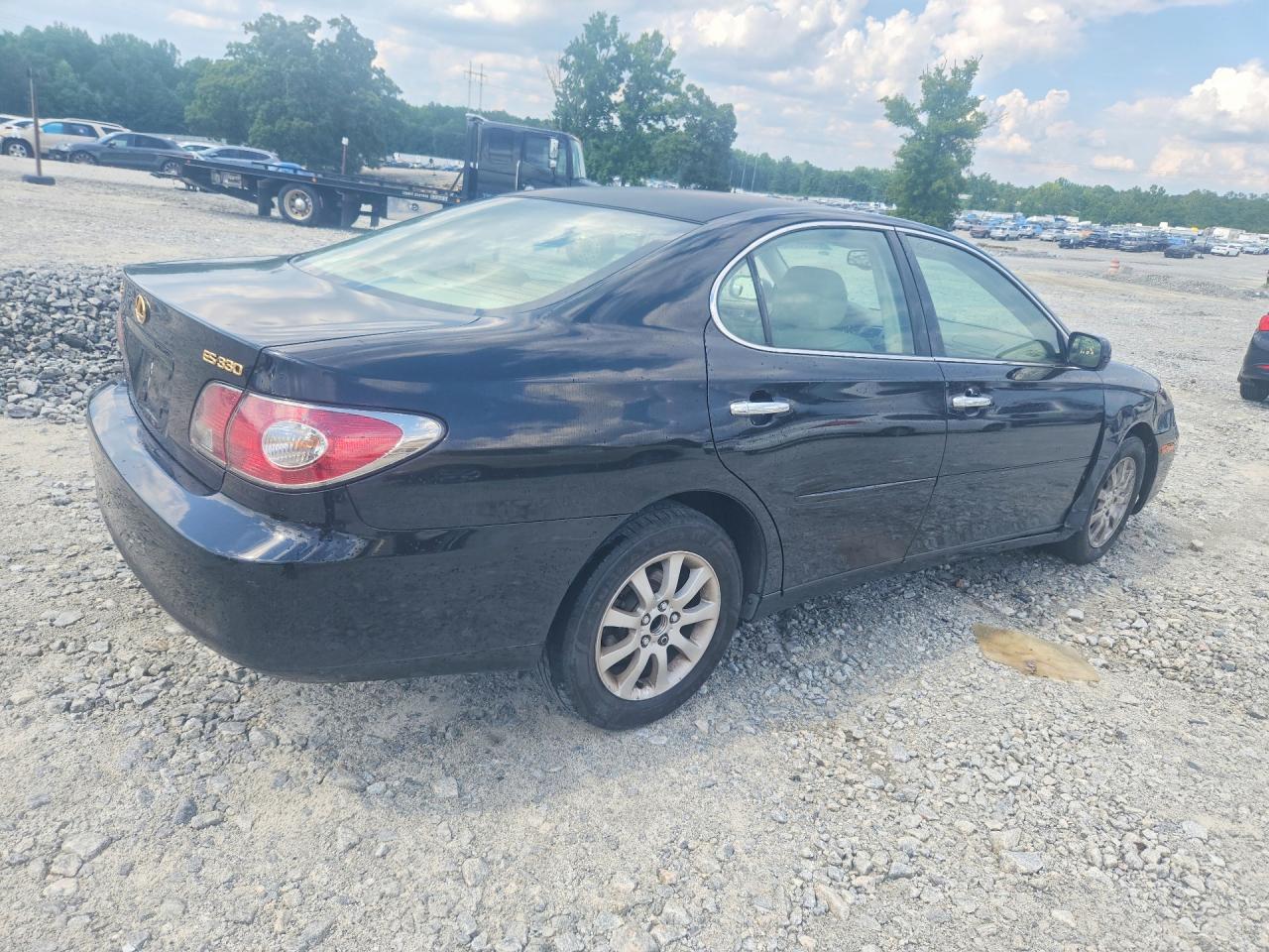 2004 Lexus Es 330 Base Black vin: JTHBA30GX45013558