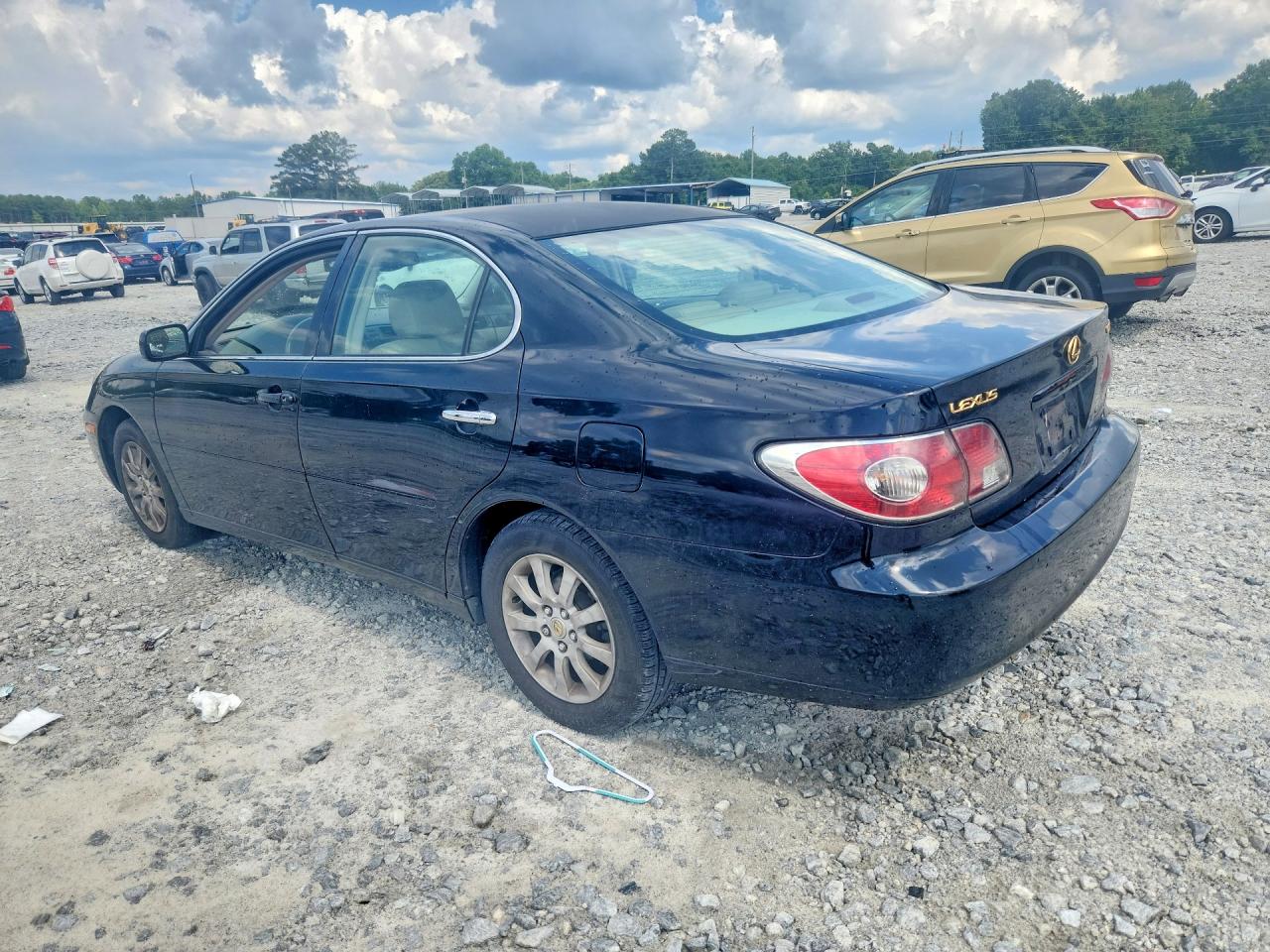 2004 Lexus Es 330 Base Black vin: JTHBA30GX45013558