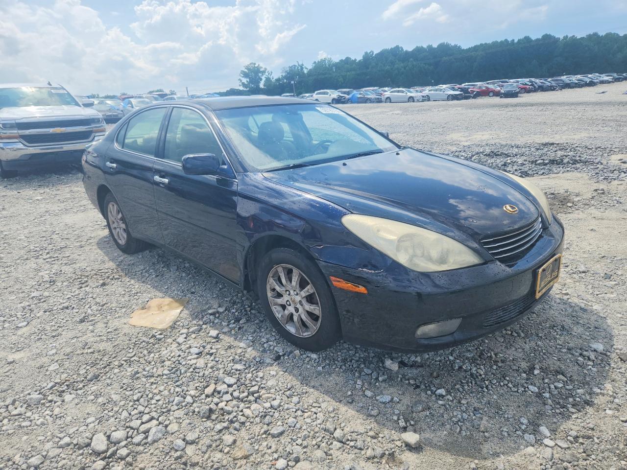 2004 Lexus Es 330 Base Black vin: JTHBA30GX45013558