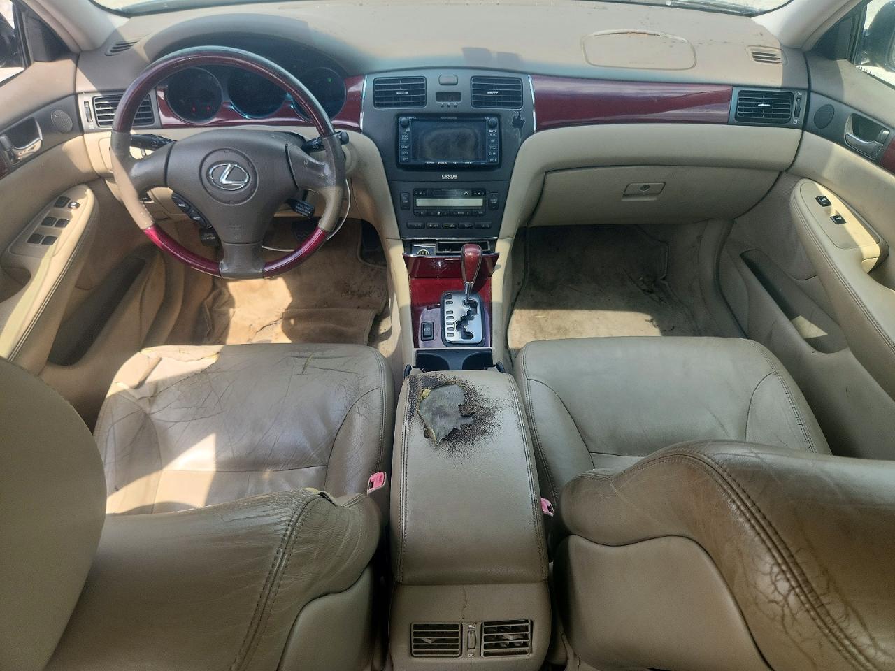 2004 Lexus Es 330 Base Black vin: JTHBA30GX45013558