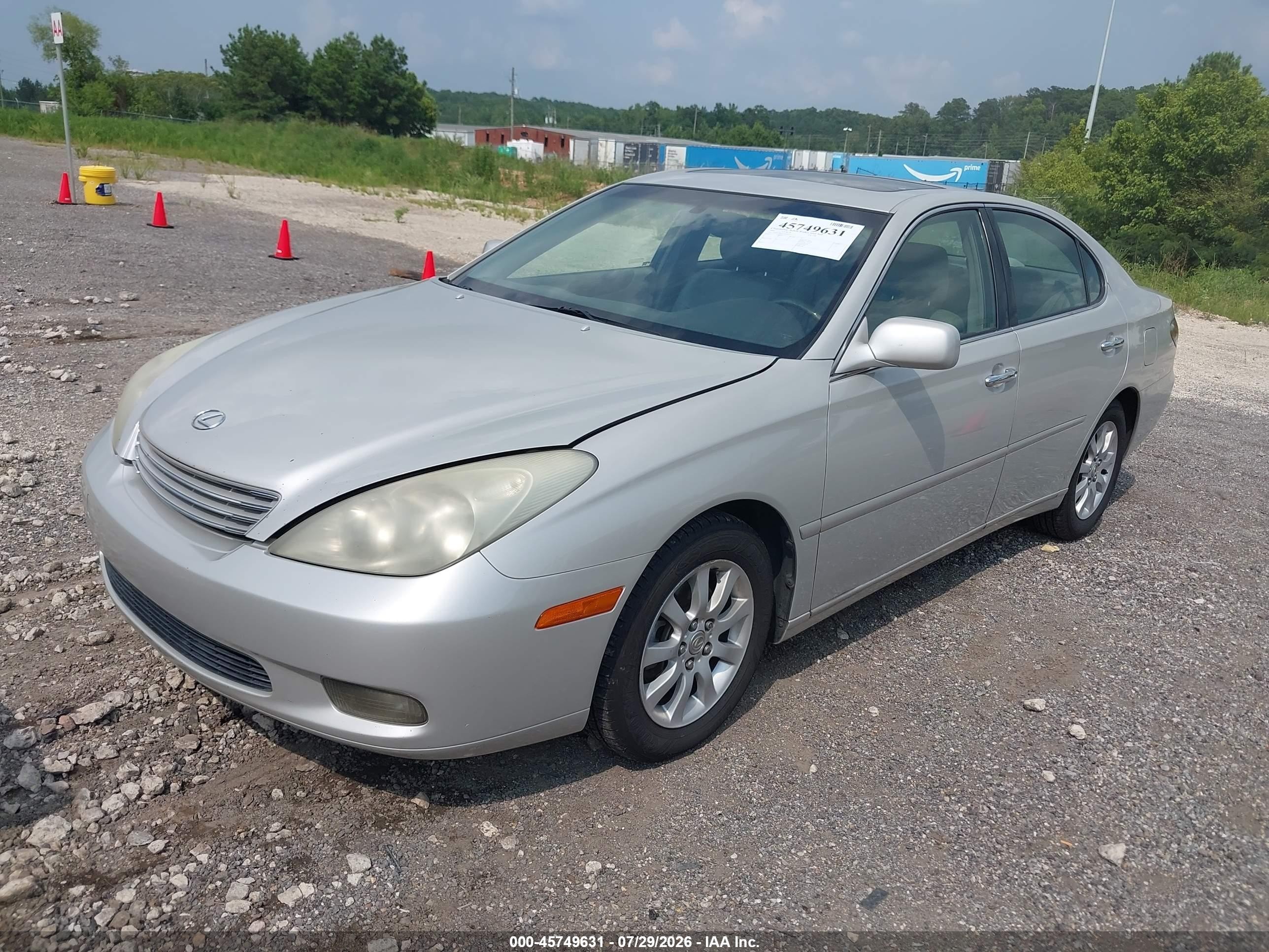 2004 Lexus Es 330   Silver vin: JTHBA30GX45023815