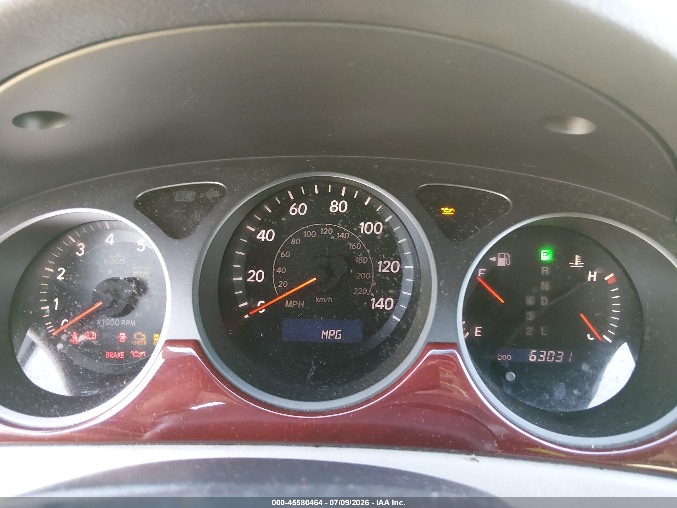 2004 Lexus Es 330   Tan vin: JTHBA30GX45025077
