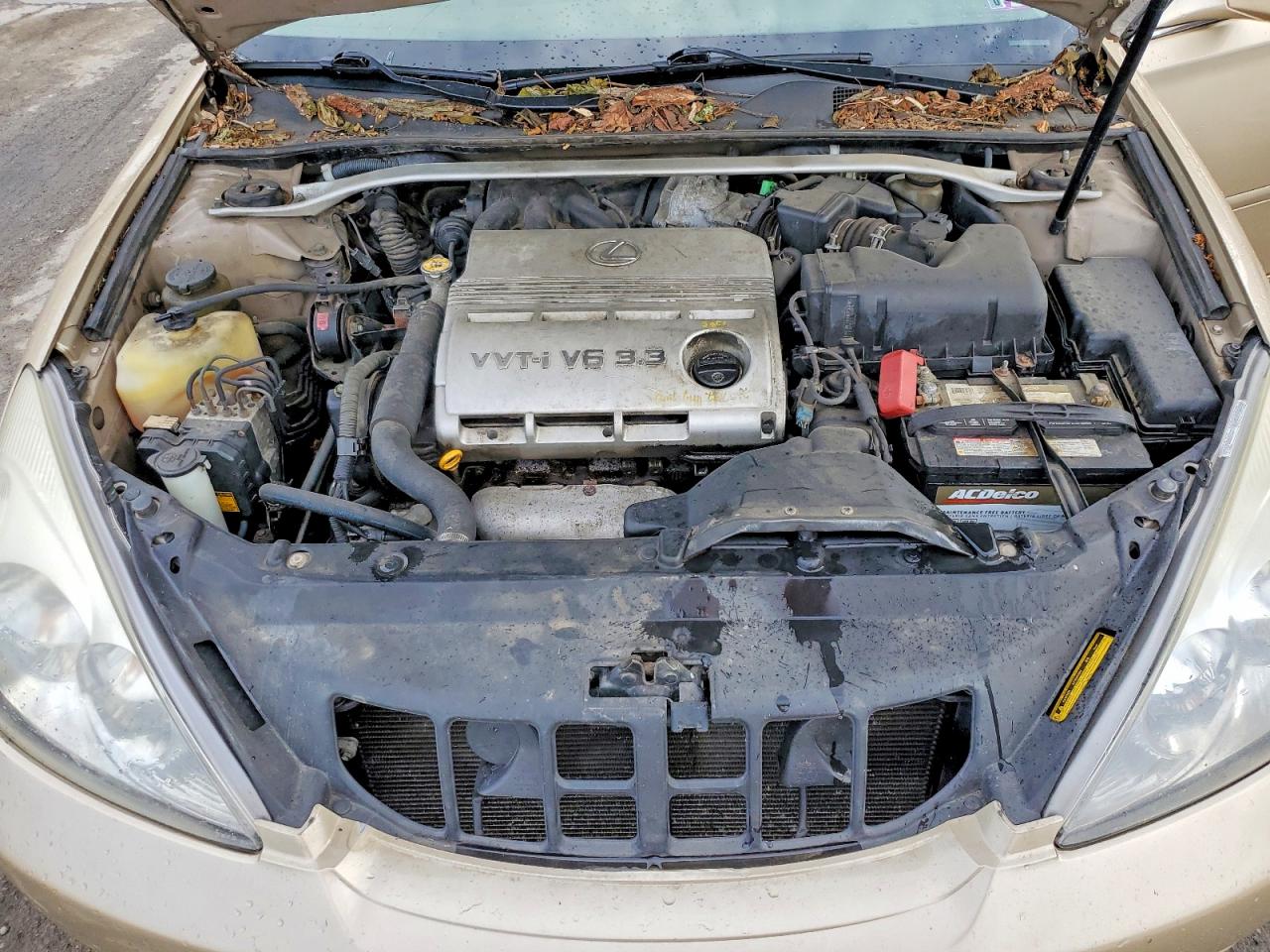 2004 Lexus Es 330 Gold vin: JTHBA30GX45025578