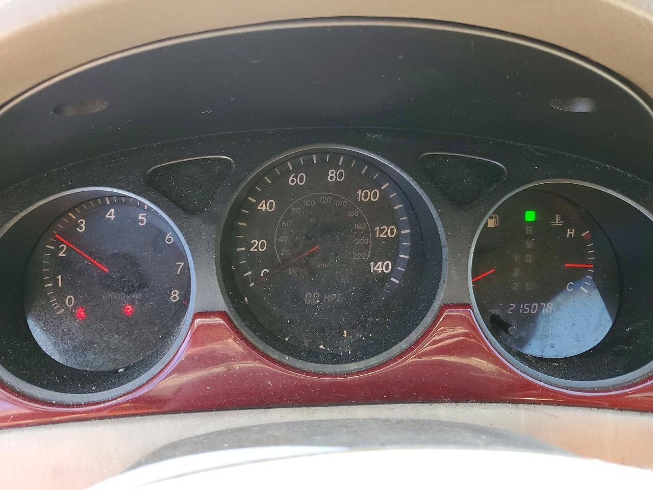 2004 Lexus Es 330 Burgundy vin: JTHBA30GX45028075