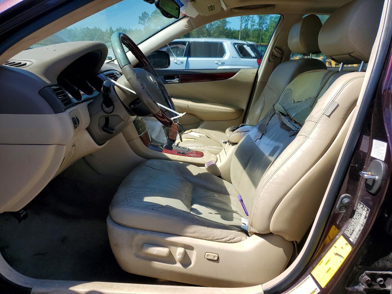 2004 Lexus Es 330 Burgundy vin: JTHBA30GX45028075
