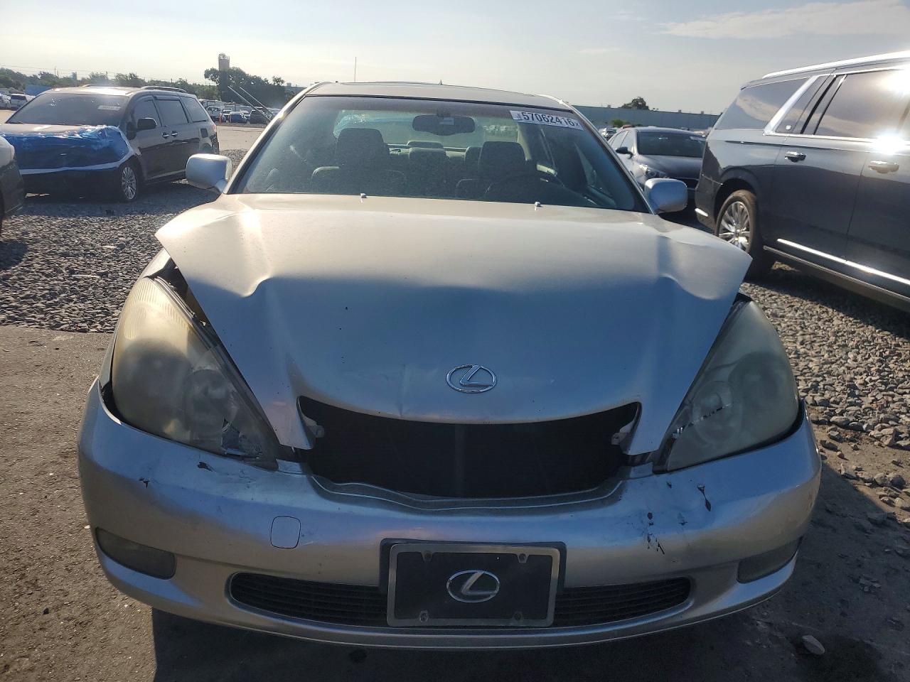 2004 Lexus Es 330 Серебряный vin: JTHBA30GX45030456