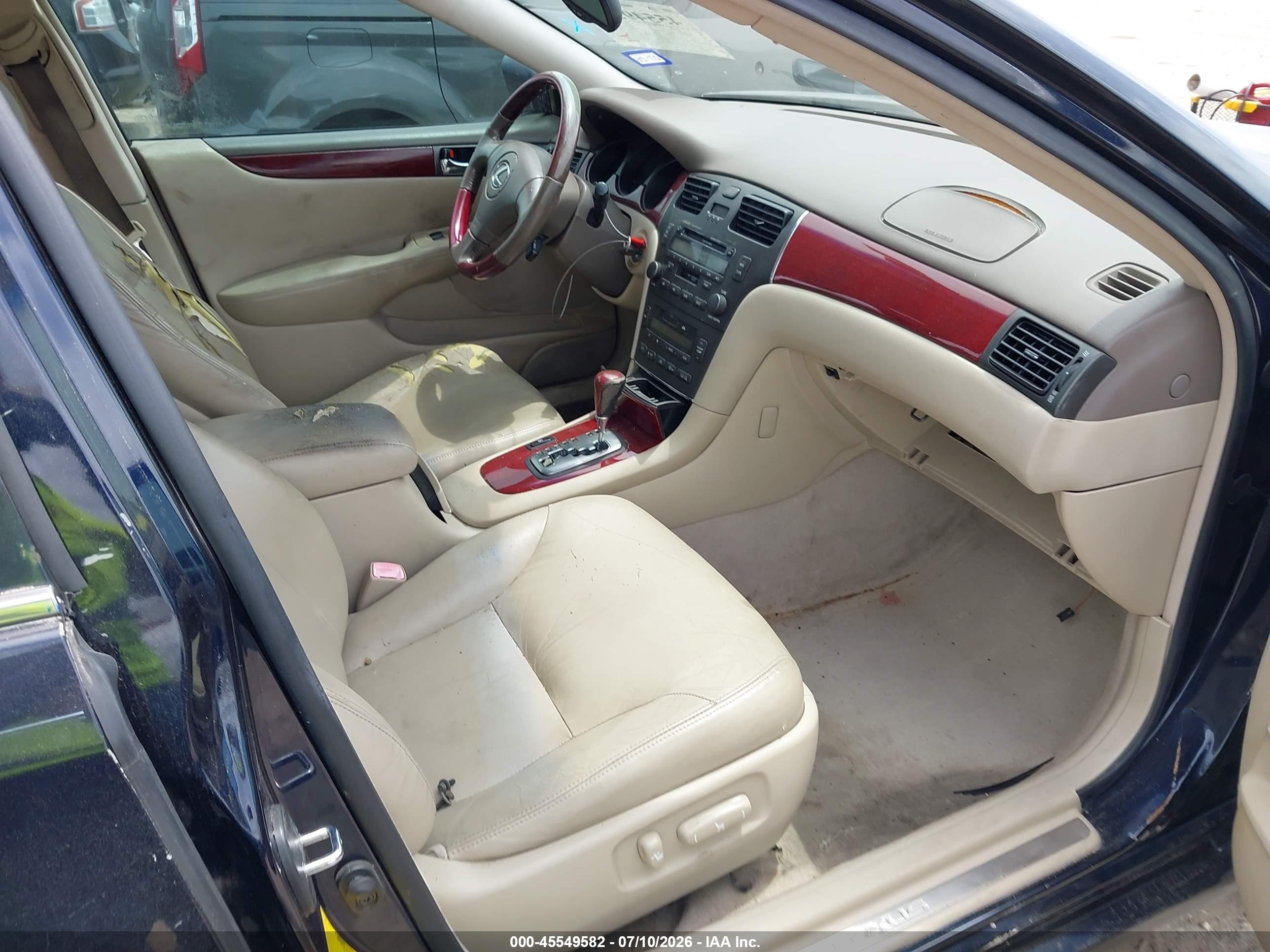 2004 Lexus Es 330   Blue vin: JTHBA30GX45054093