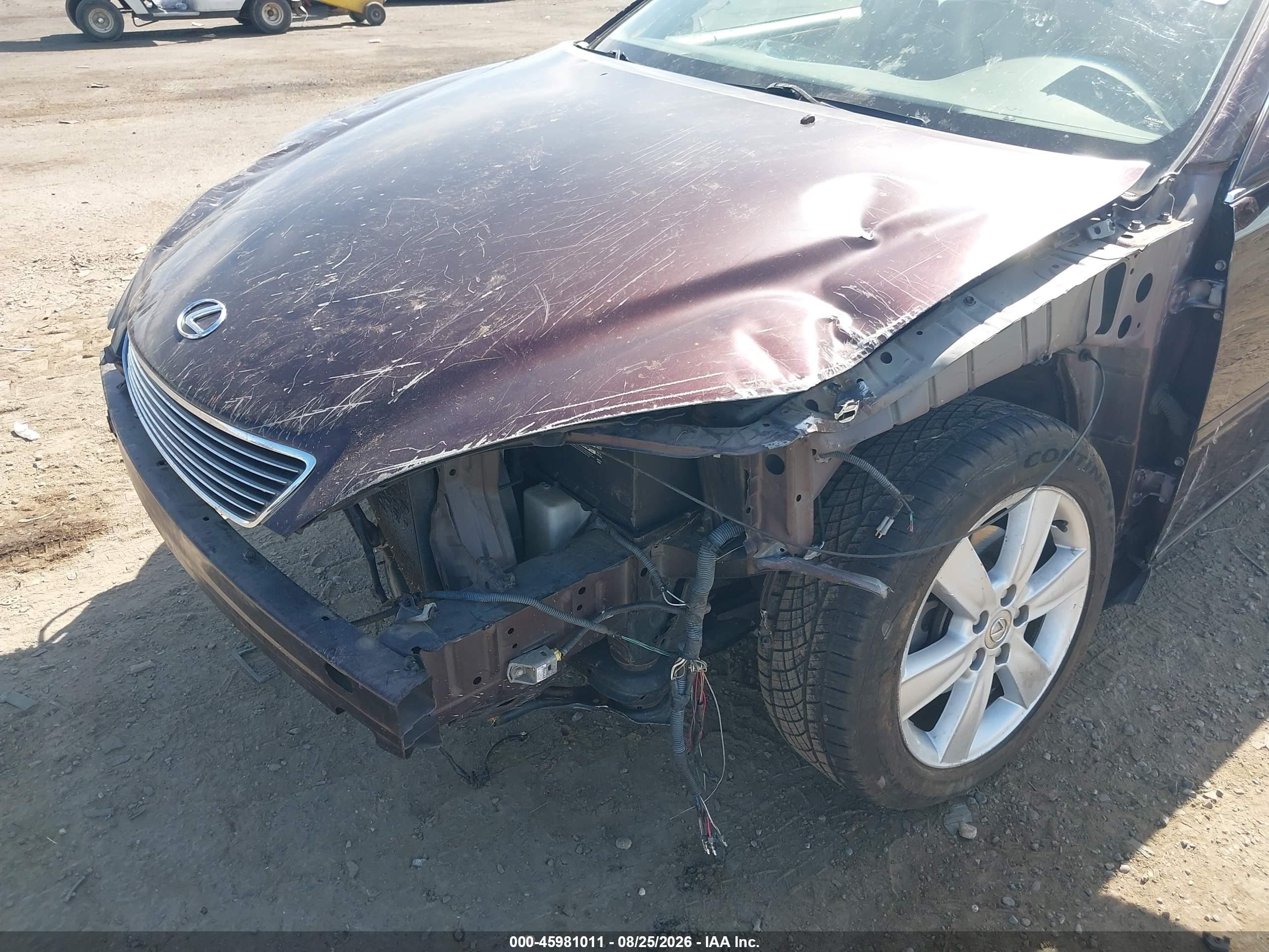 2005 Lexus Es 330 Бордовый vin: JTHBA30GX55060834