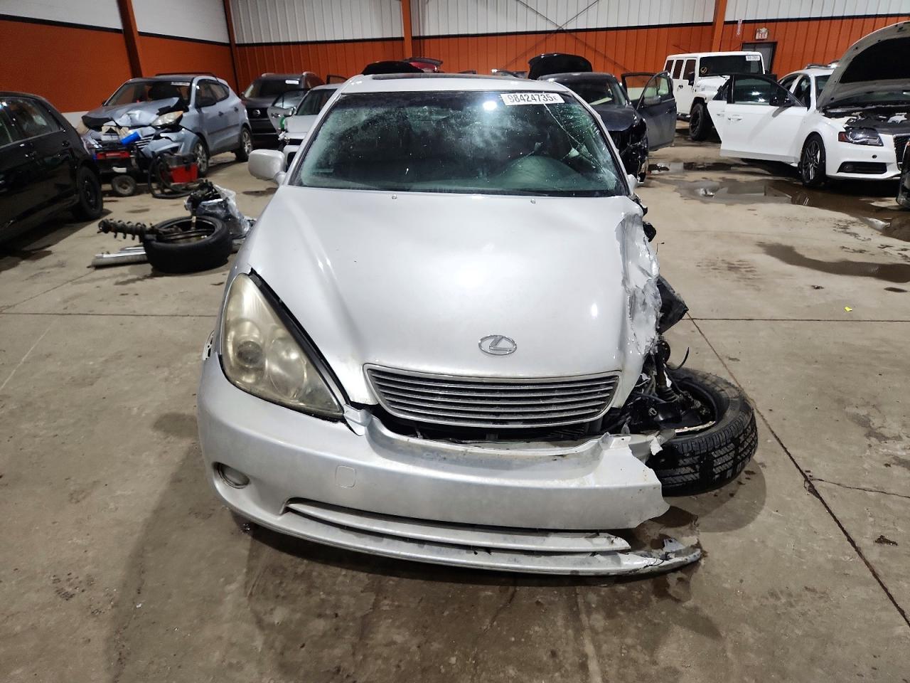 2005 Lexus Es 330 Silver vin: JTHBA30GX55064415