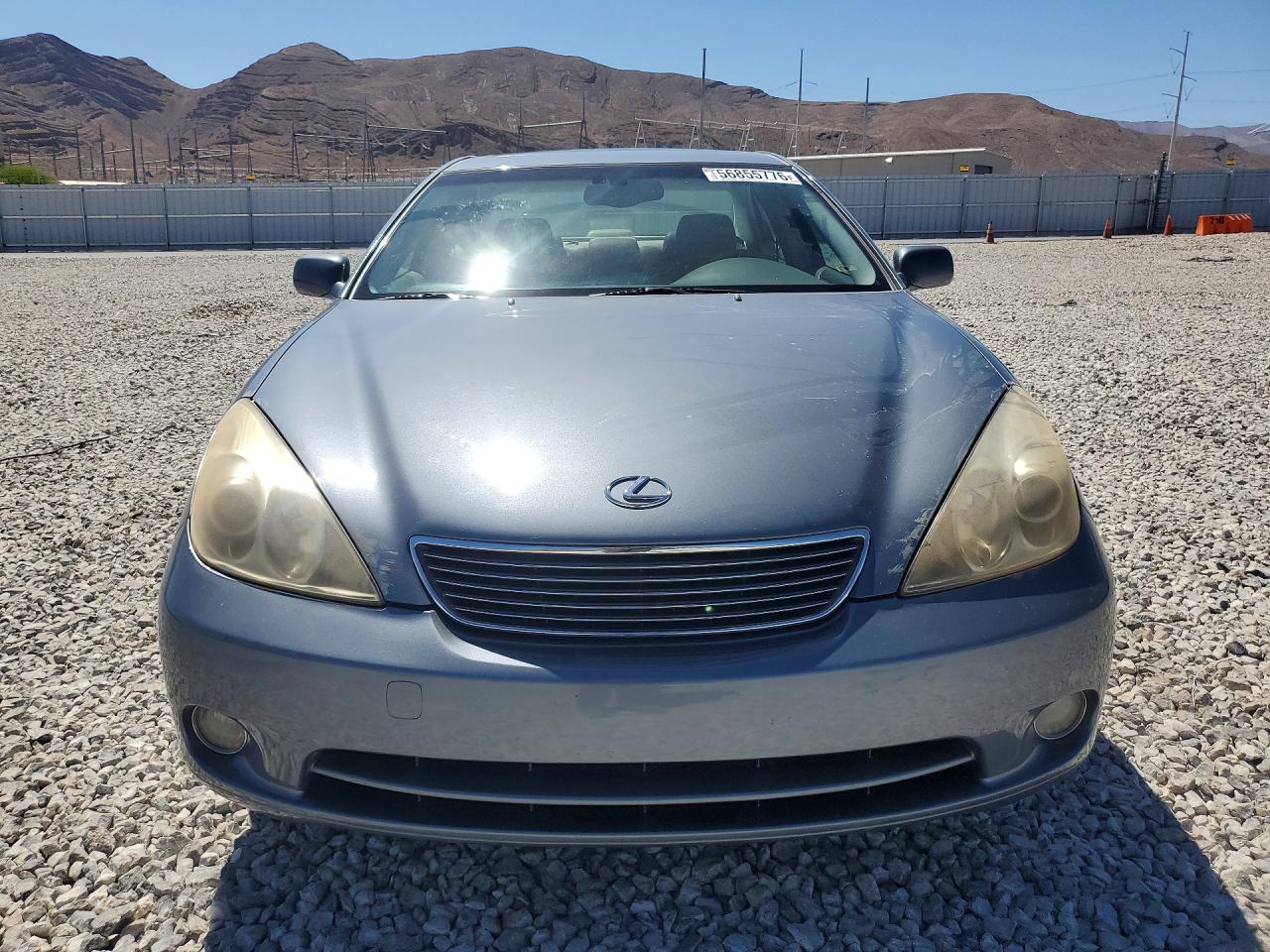 2005 Lexus Es 330 Gray vin: JTHBA30GX55066097