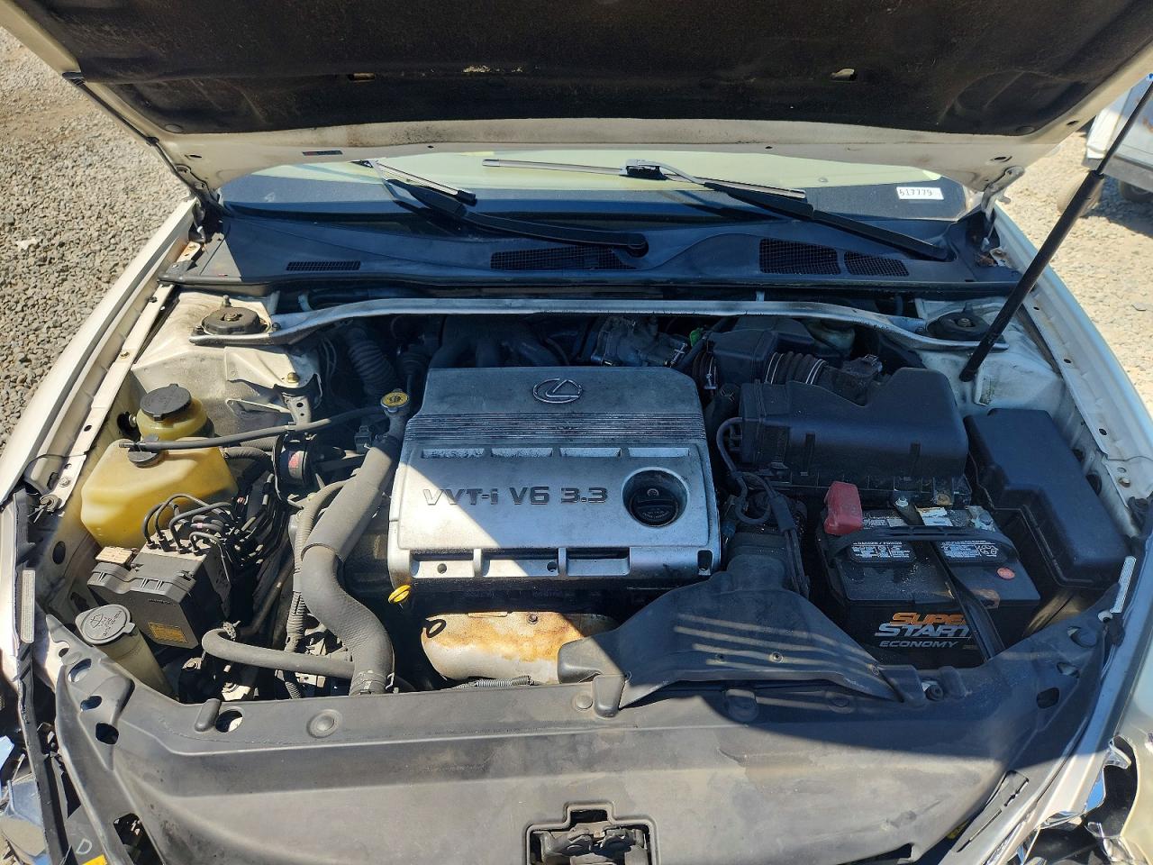2005 Lexus Es 330 White vin: JTHBA30GX55070747