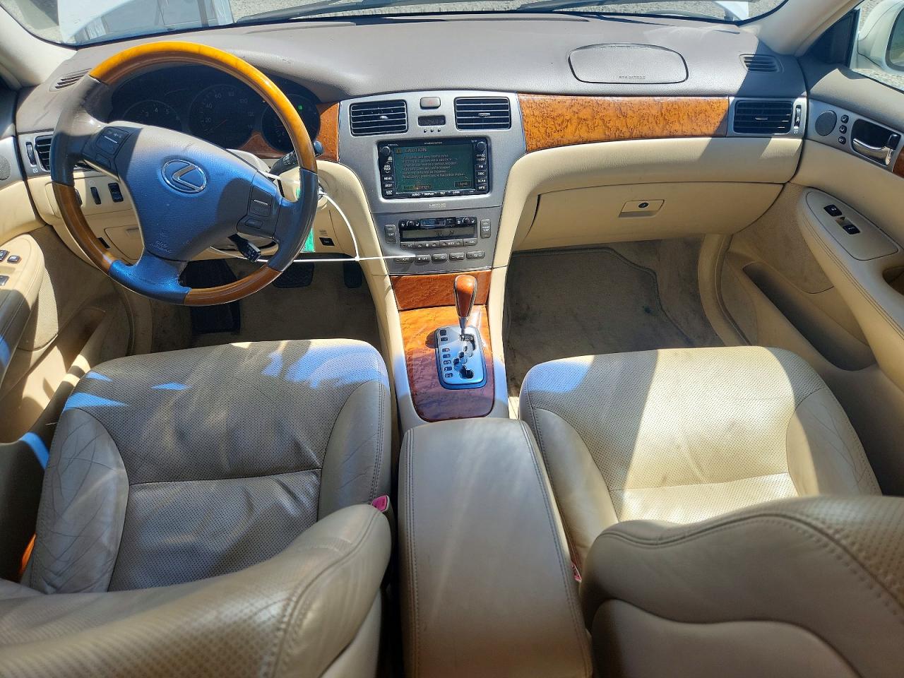 2005 Lexus Es 330 White vin: JTHBA30GX55070747