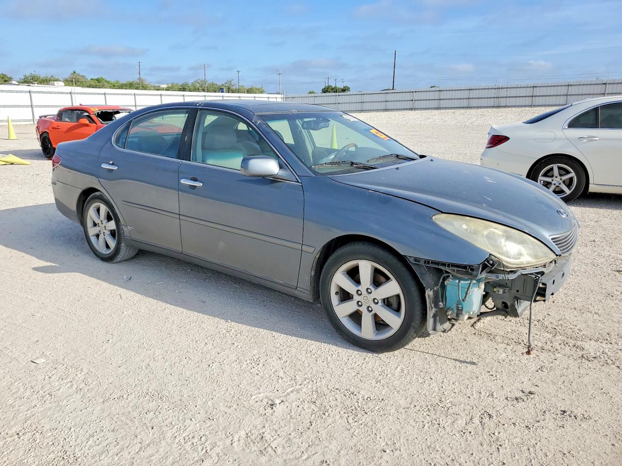 2005 Lexus Es 330 Gray vin: JTHBA30GX55073860