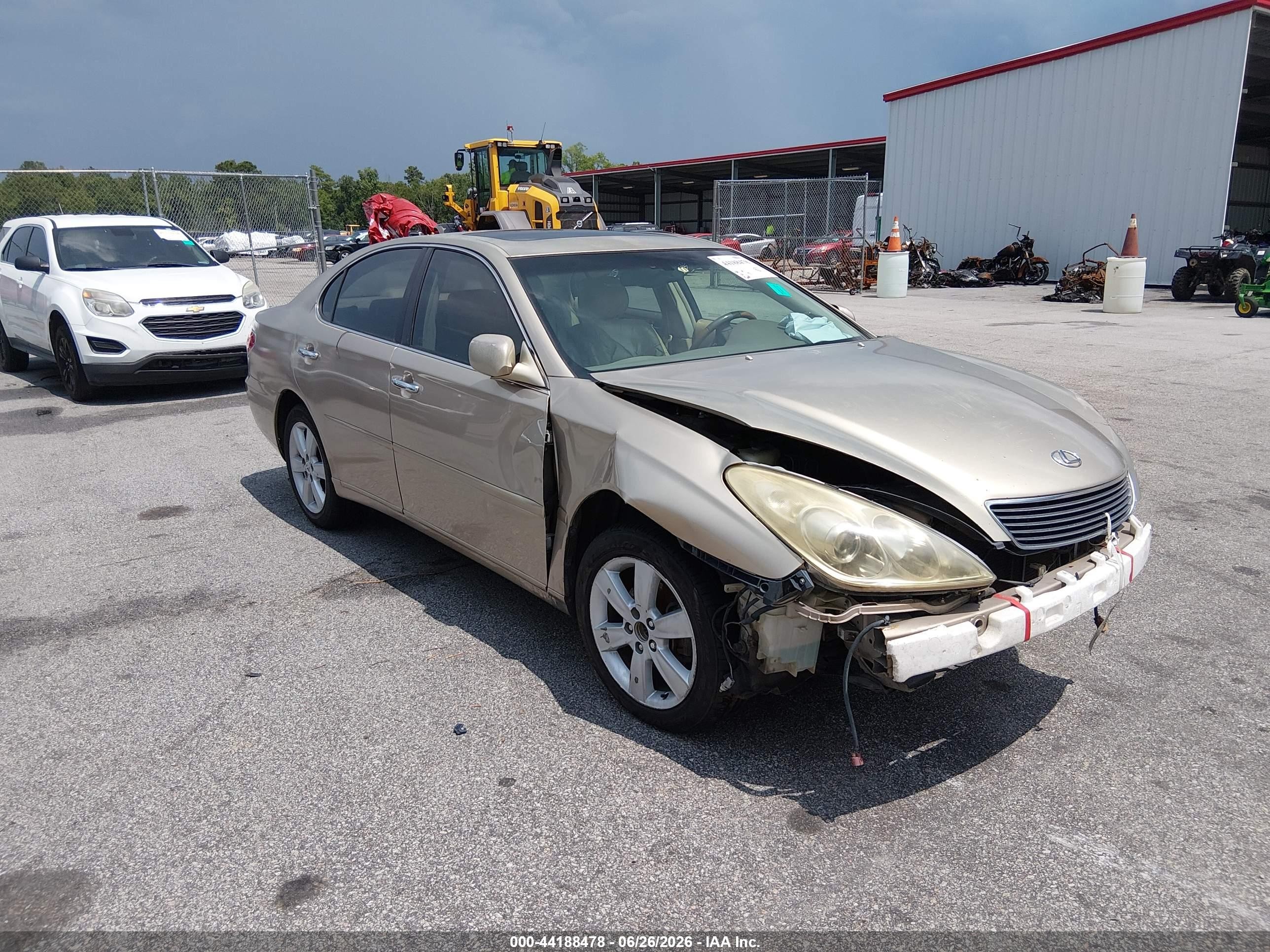 2005 Lexus Es 330   Gold vin: JTHBA30GX55081764