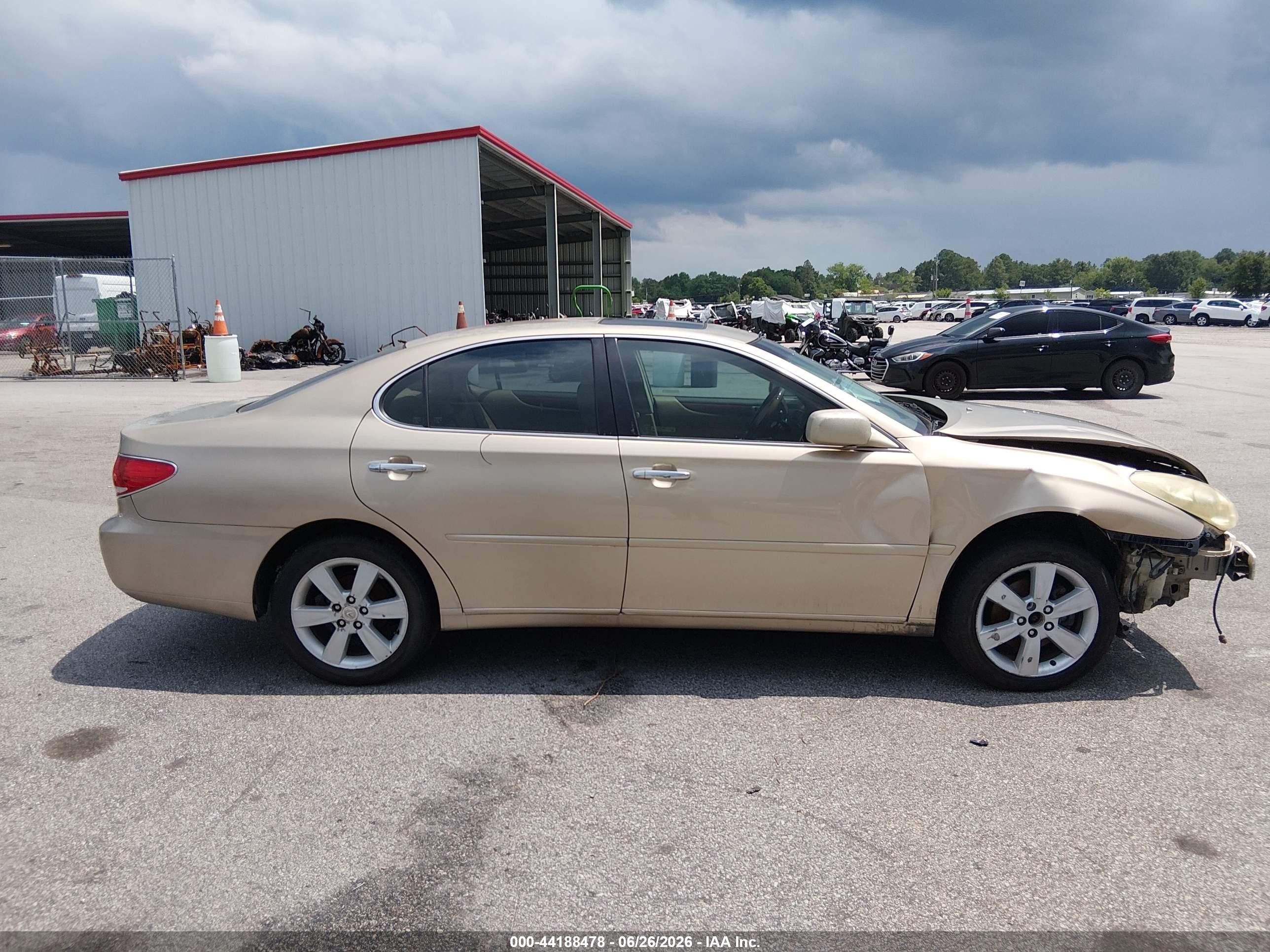 2005 Lexus Es 330   Gold vin: JTHBA30GX55081764