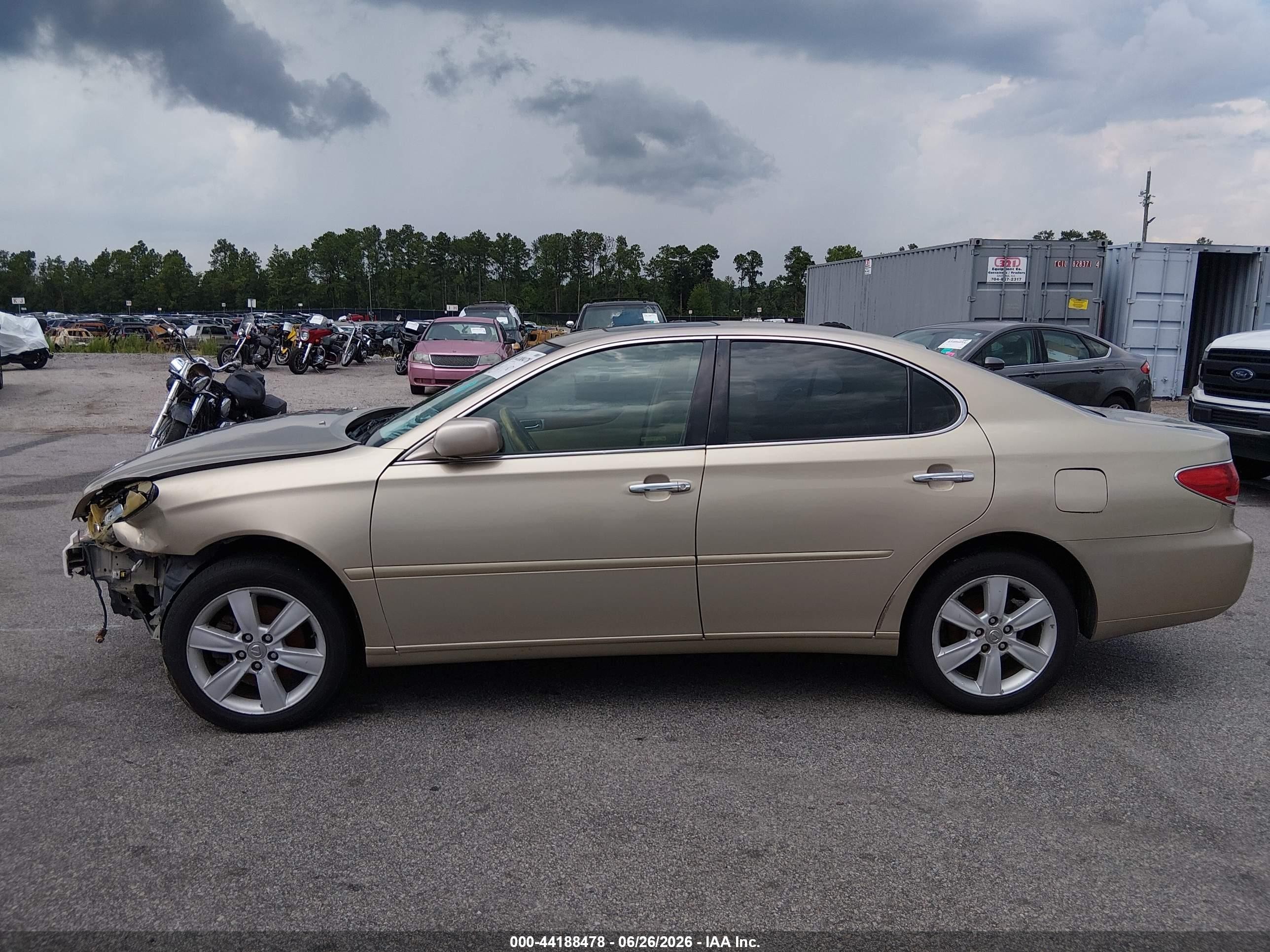 2005 Lexus Es 330   Gold vin: JTHBA30GX55081764