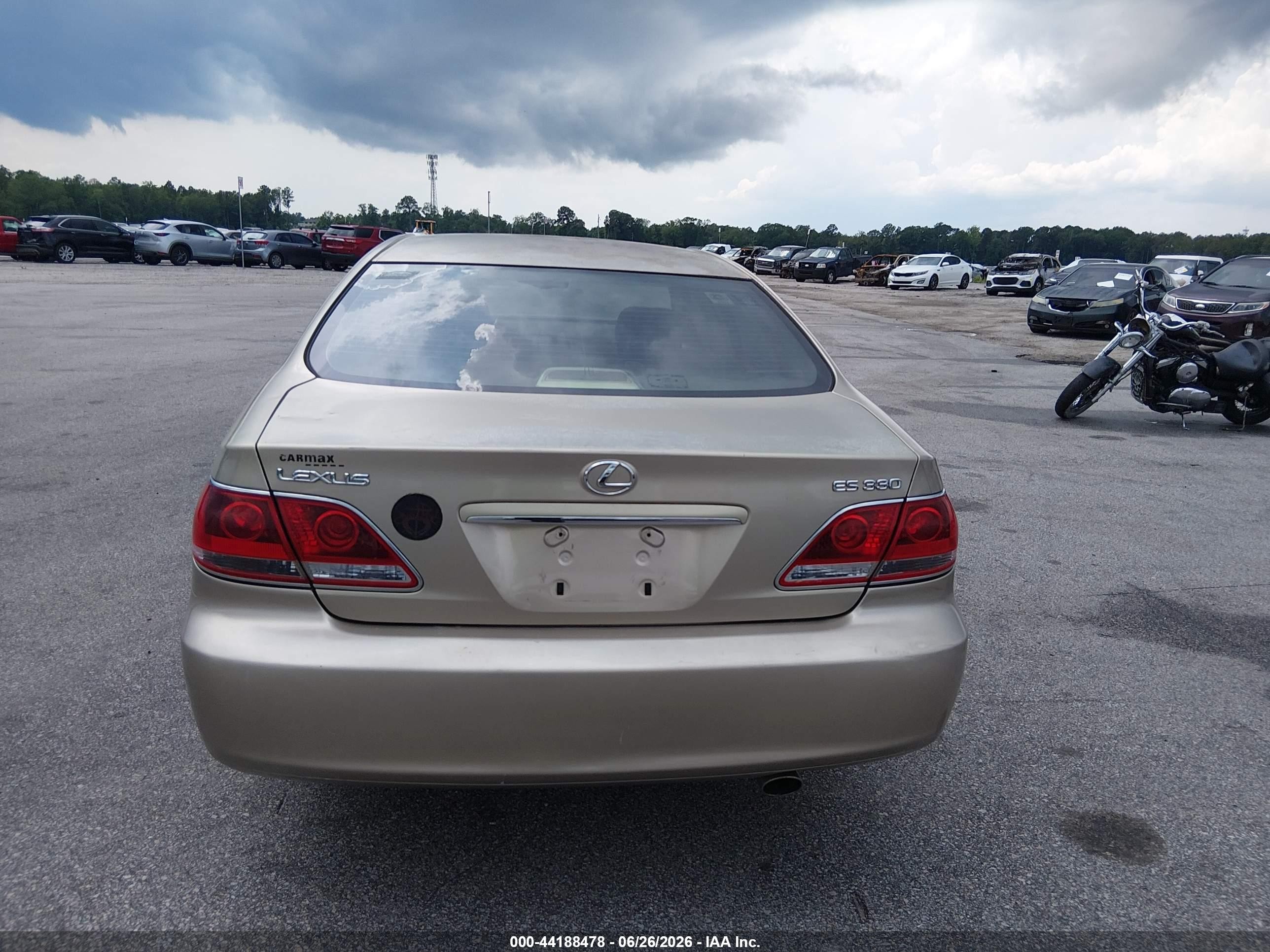2005 Lexus Es 330   Gold vin: JTHBA30GX55081764