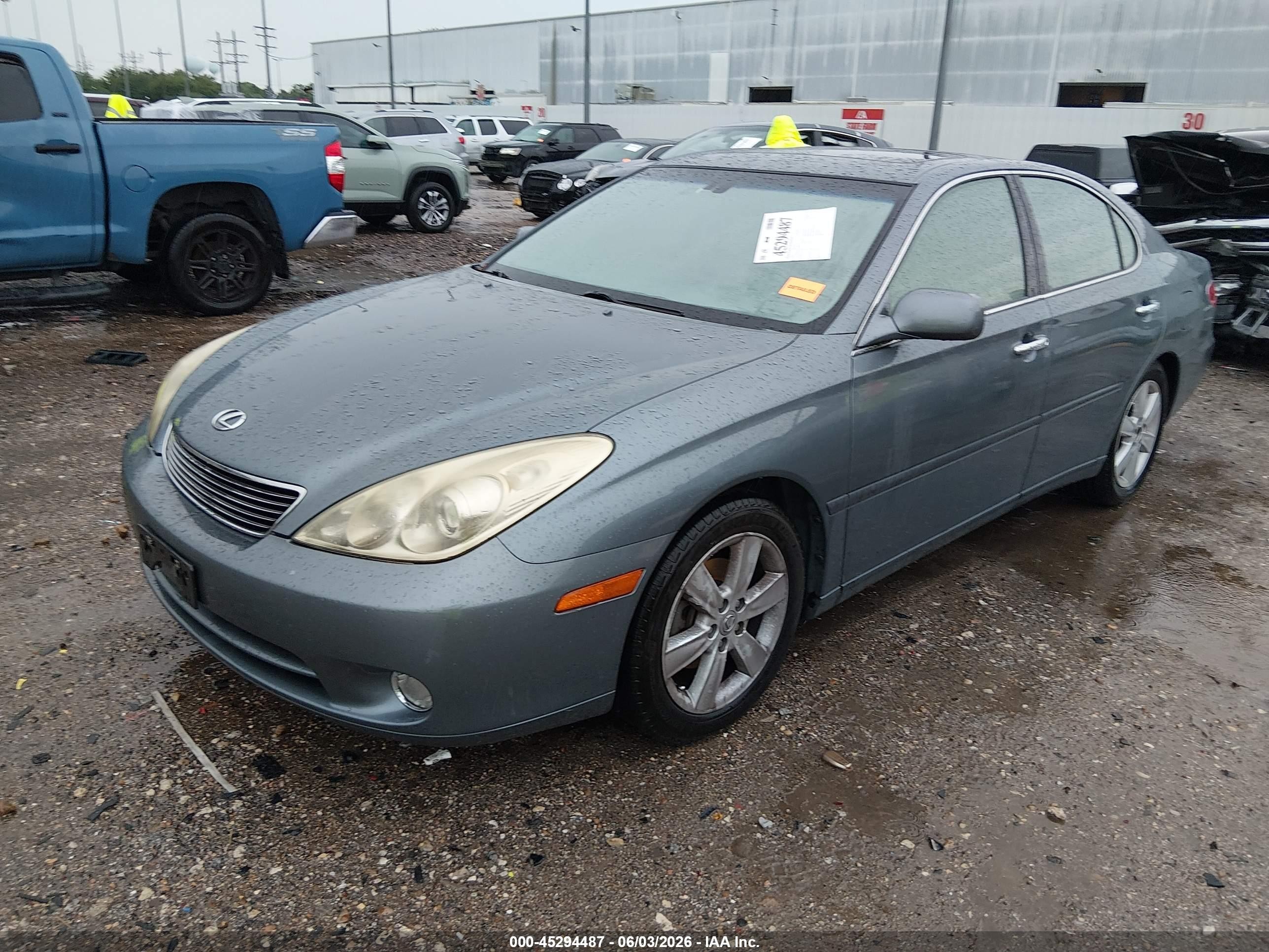 2005 Lexus Es 330 Light Blue vin: JTHBA30GX55083160