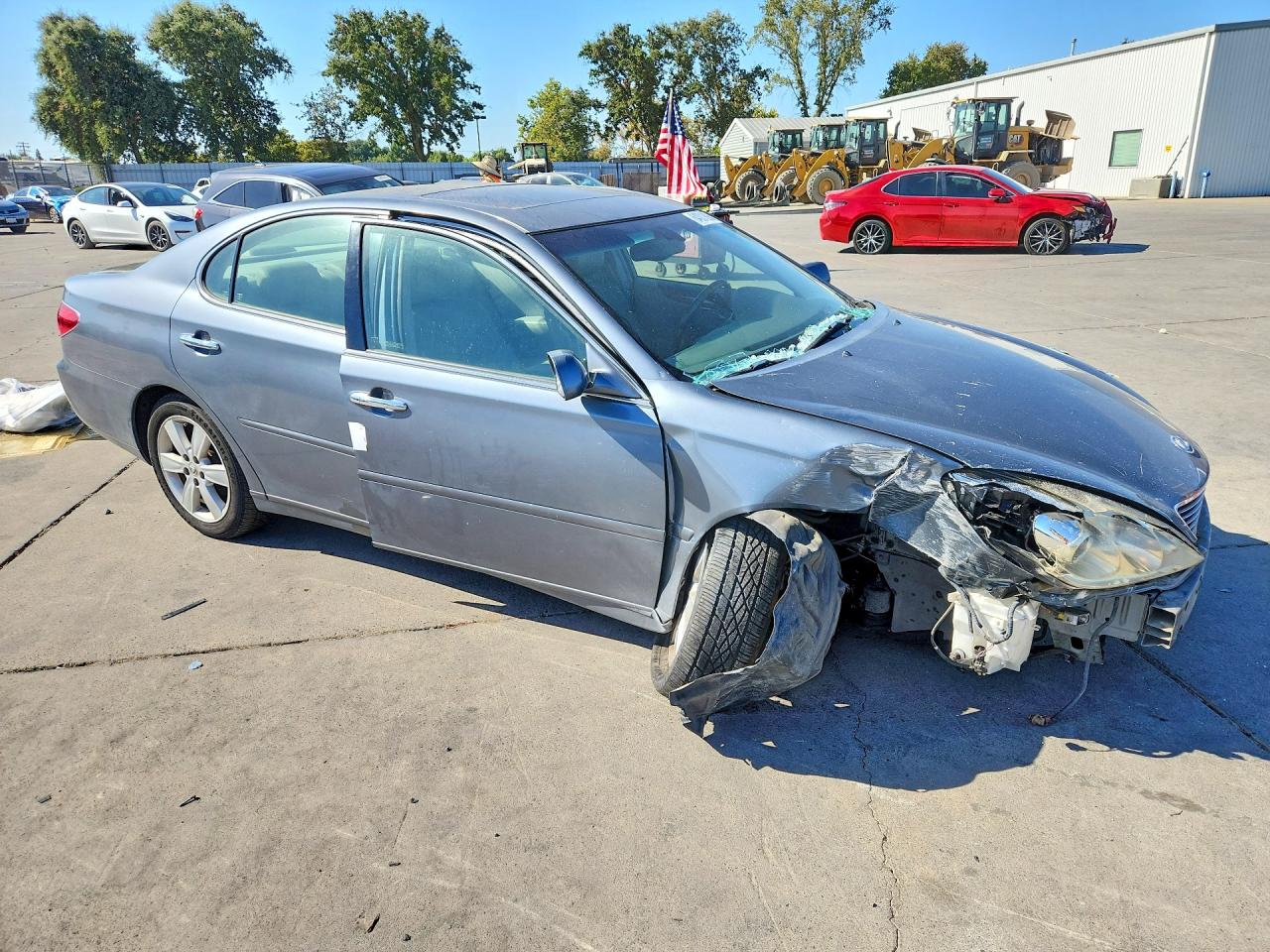 2005 Lexus Es 330 Серый vin: JTHBA30GX55089170