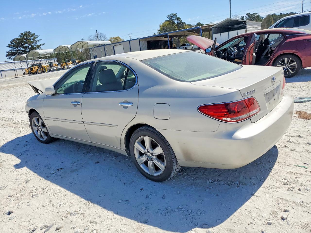 2005 Lexus Es 330 Base Silver vin: JTHBA30GX55091193