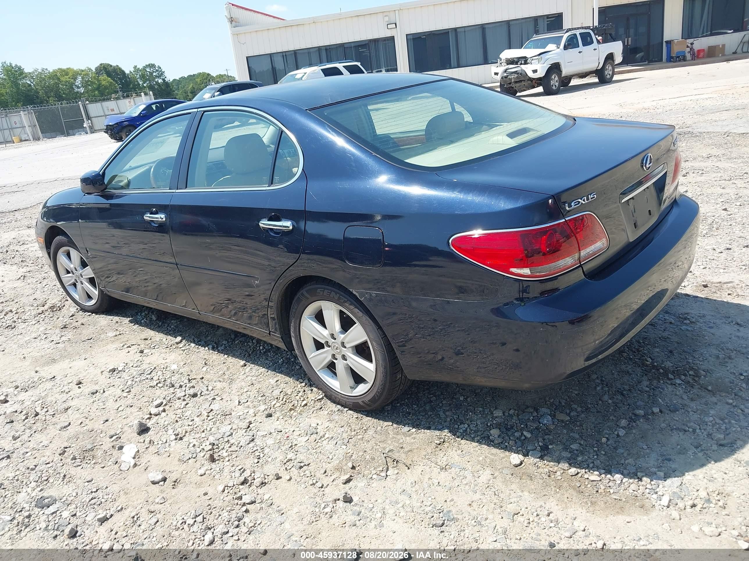 2005 Lexus Es 330   Black vin: JTHBA30GX55103066