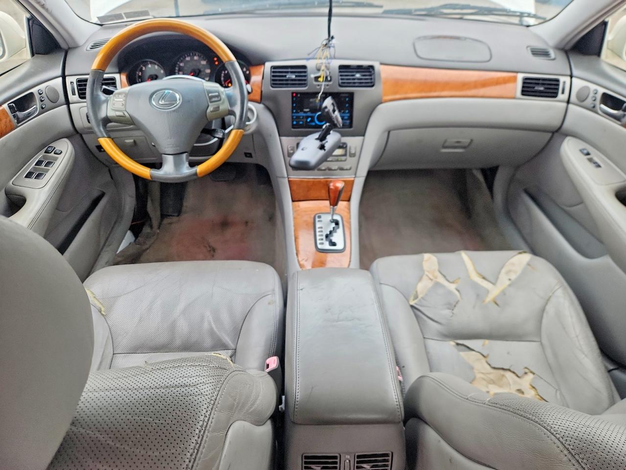 2005 Lexus Es 330 White vin: JTHBA30GX55120109