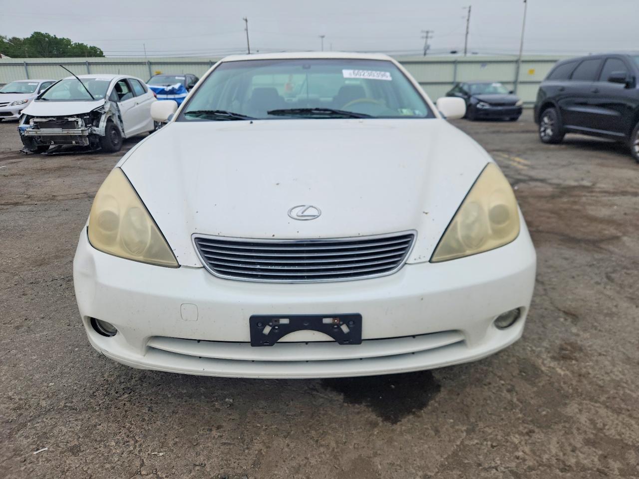 2005 Lexus Es 330 White vin: JTHBA30GX55120109