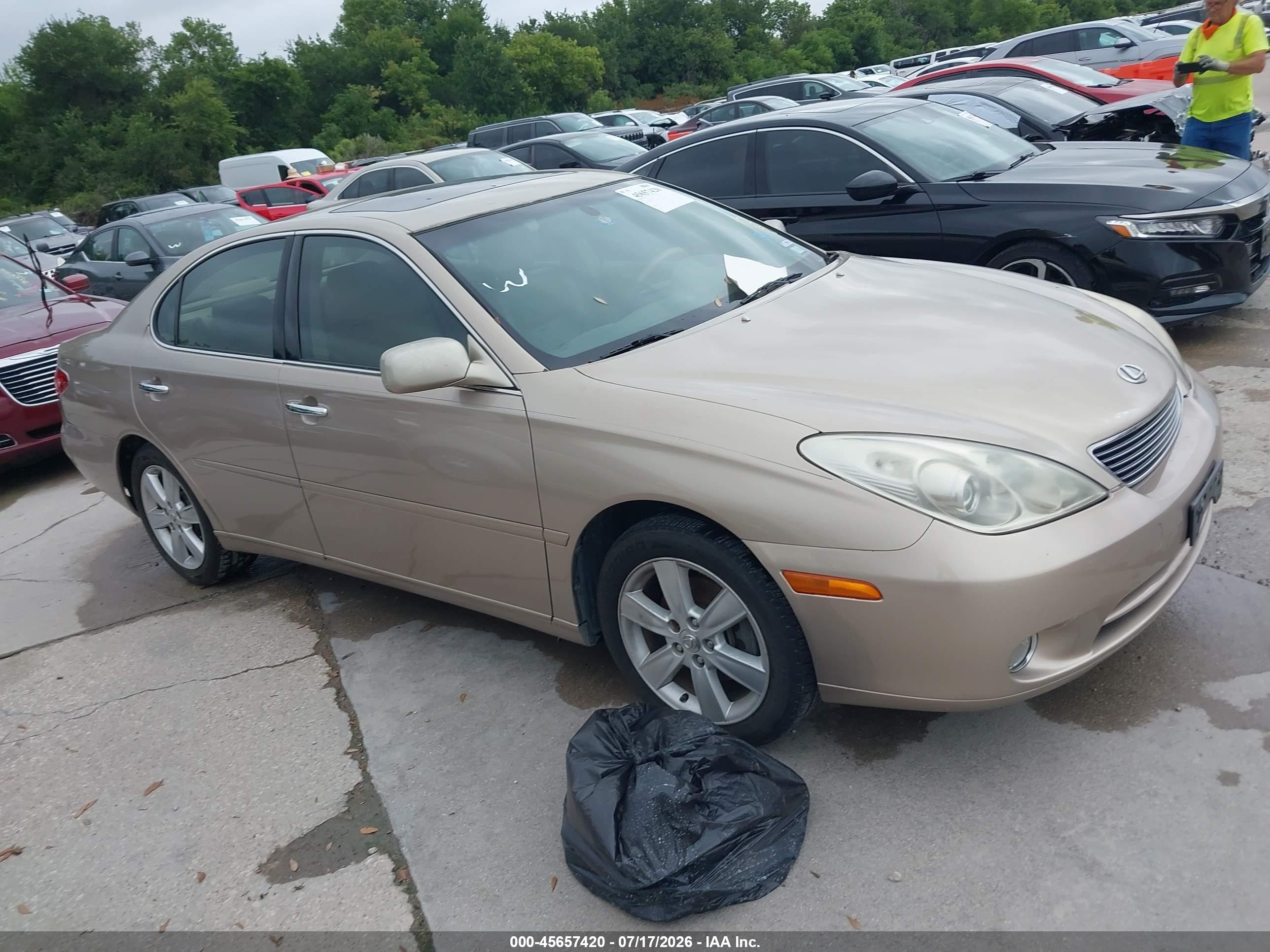 2005 Lexus Es 330   Beige vin: JTHBA30GX55121549