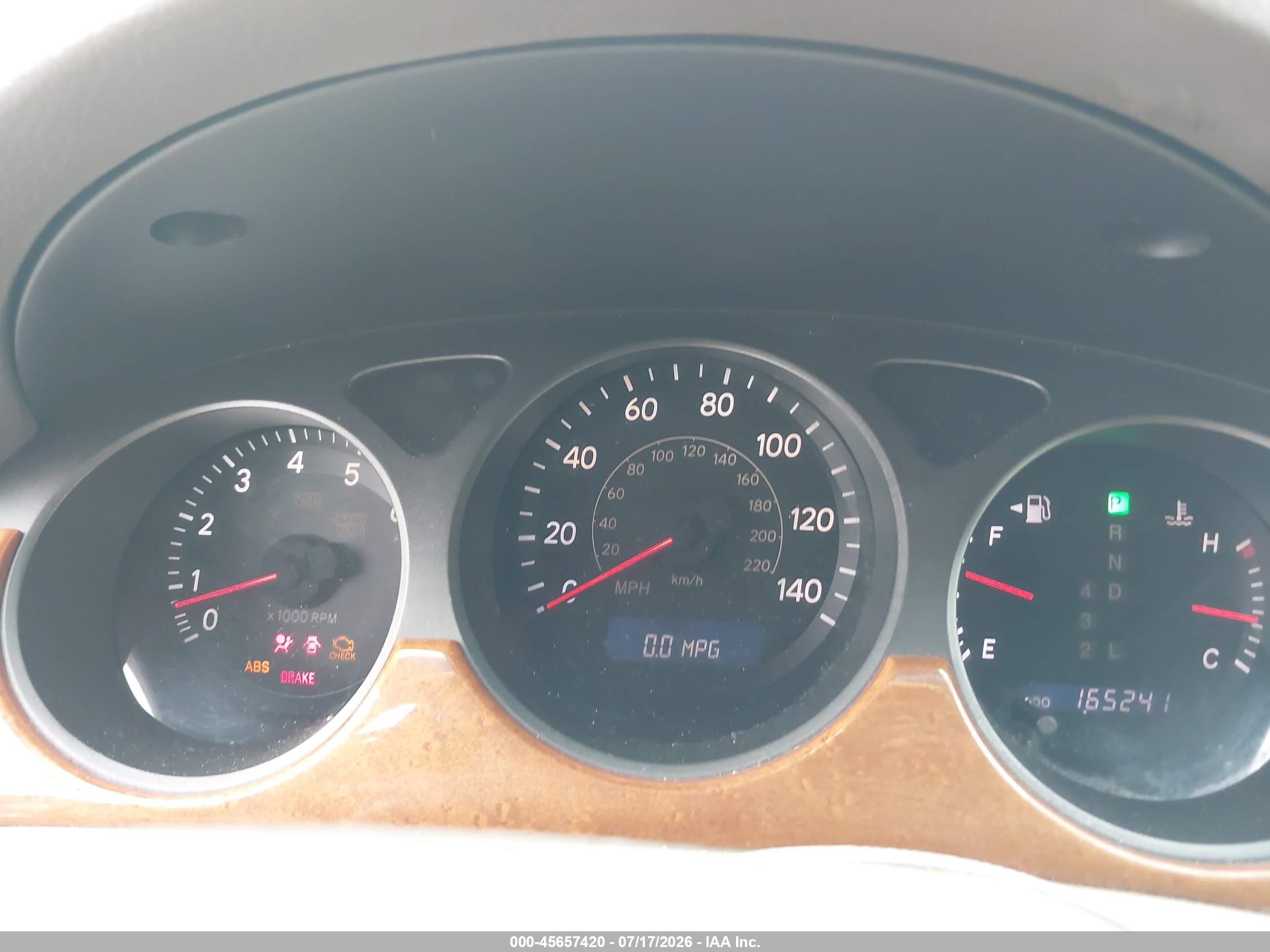 2005 Lexus Es 330   Beige vin: JTHBA30GX55121549