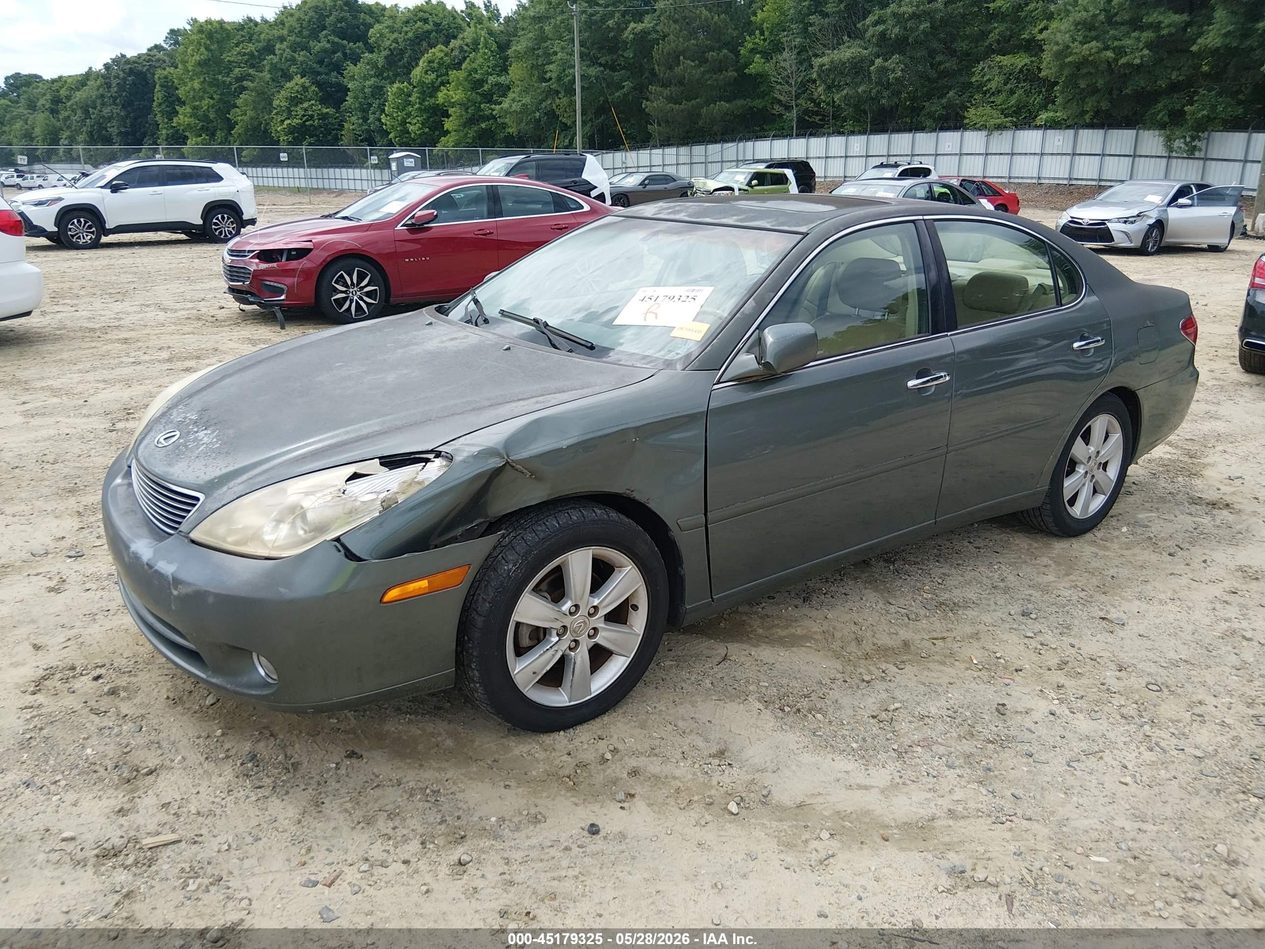 2005 Lexus Es 330   Green vin: JTHBA30GX55126962