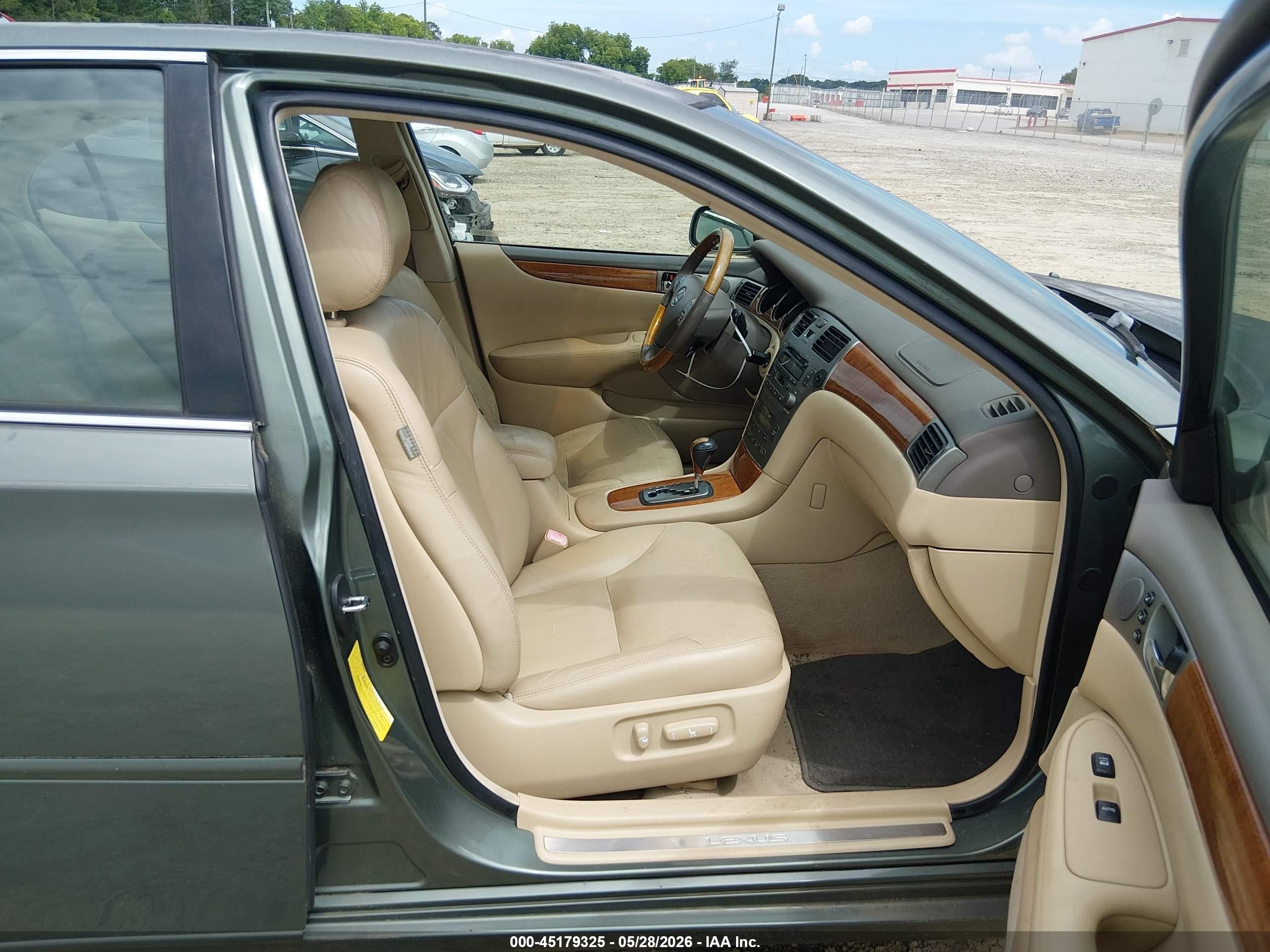2005 Lexus Es 330   Green vin: JTHBA30GX55126962