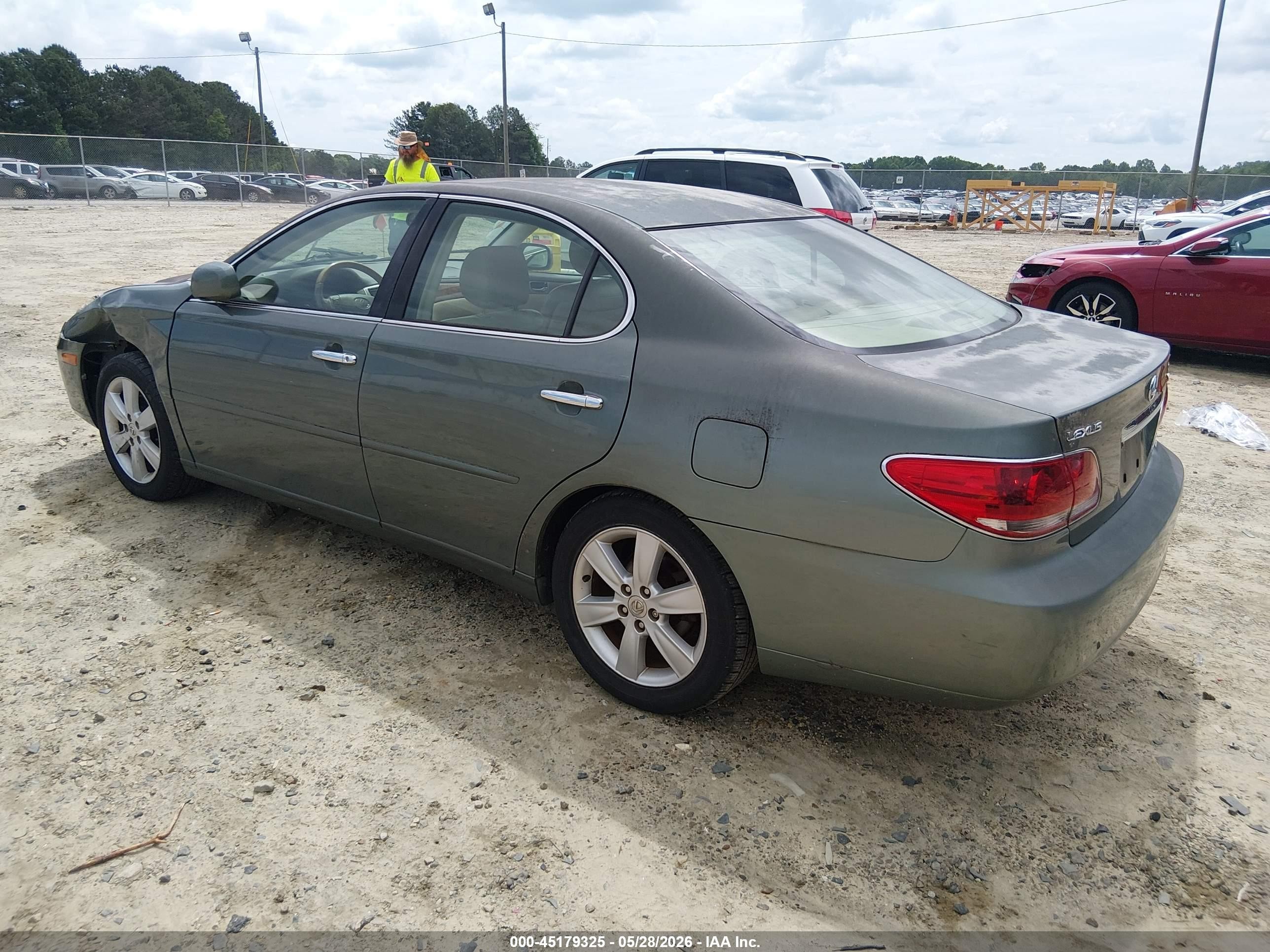 2005 Lexus Es 330   Green vin: JTHBA30GX55126962