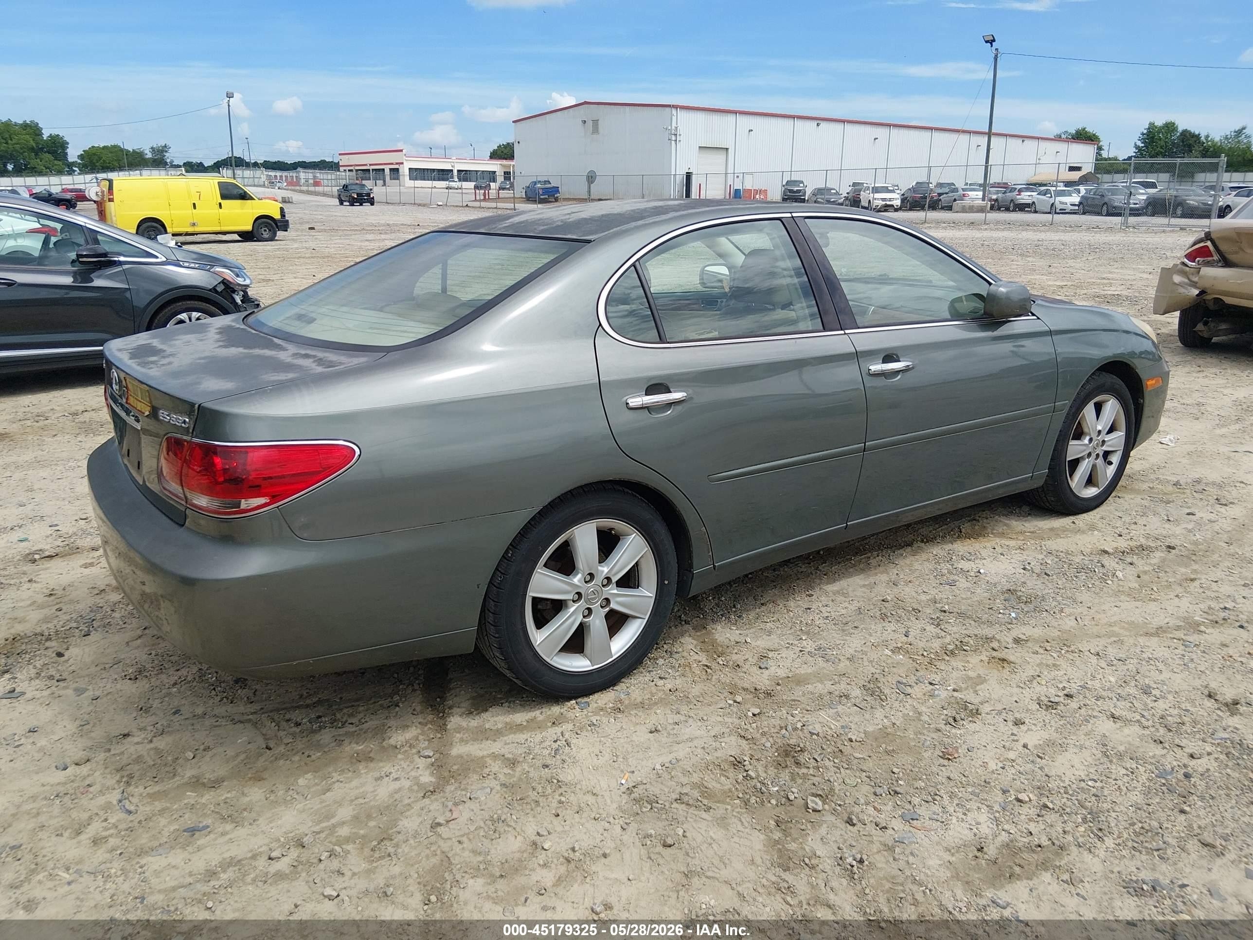 2005 Lexus Es 330   Green vin: JTHBA30GX55126962