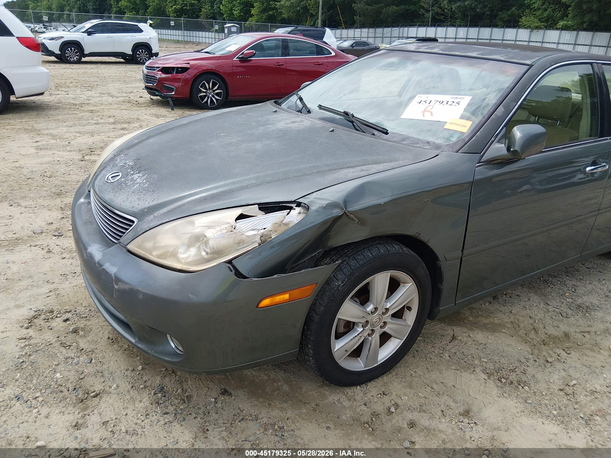 2005 Lexus Es 330   Green vin: JTHBA30GX55126962