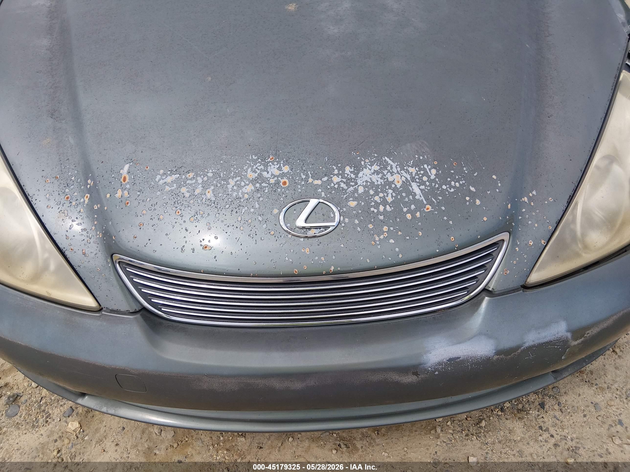 2005 Lexus Es 330   Green vin: JTHBA30GX55126962