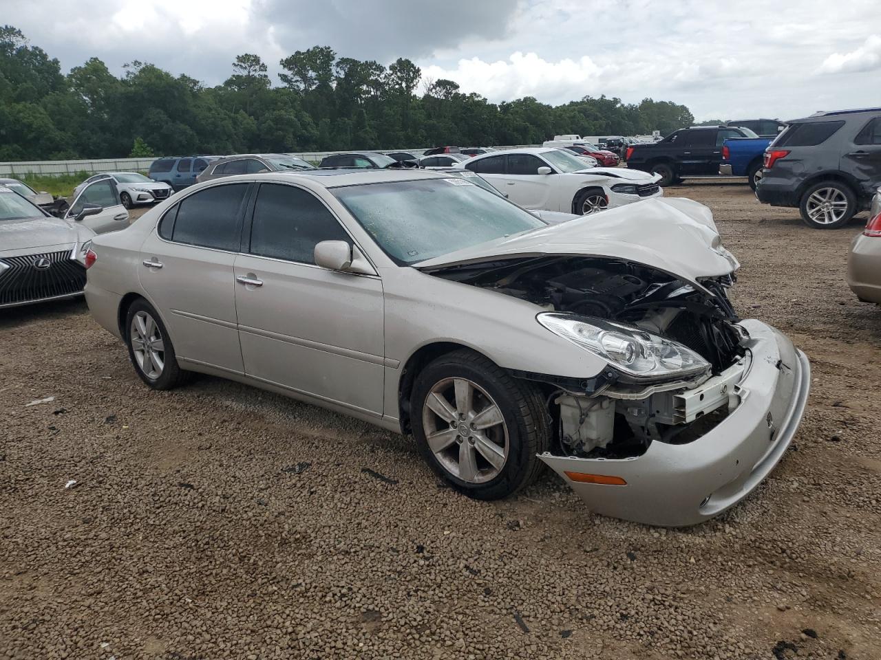 2005 Lexus Es 330 Бежевый vin: JTHBA30GX55131174