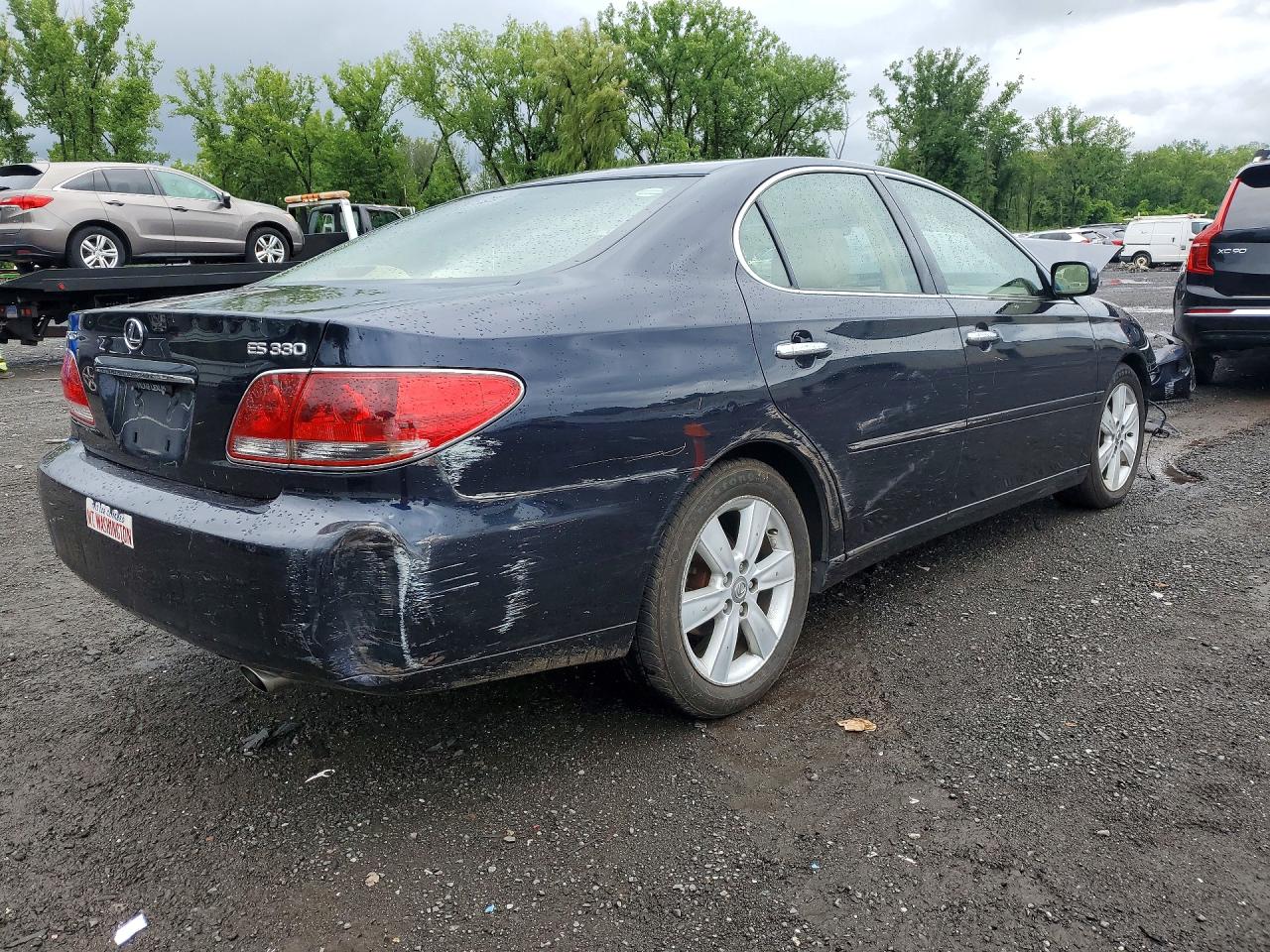 2005 Lexus Es 330 Blue vin: JTHBA30GX55131238