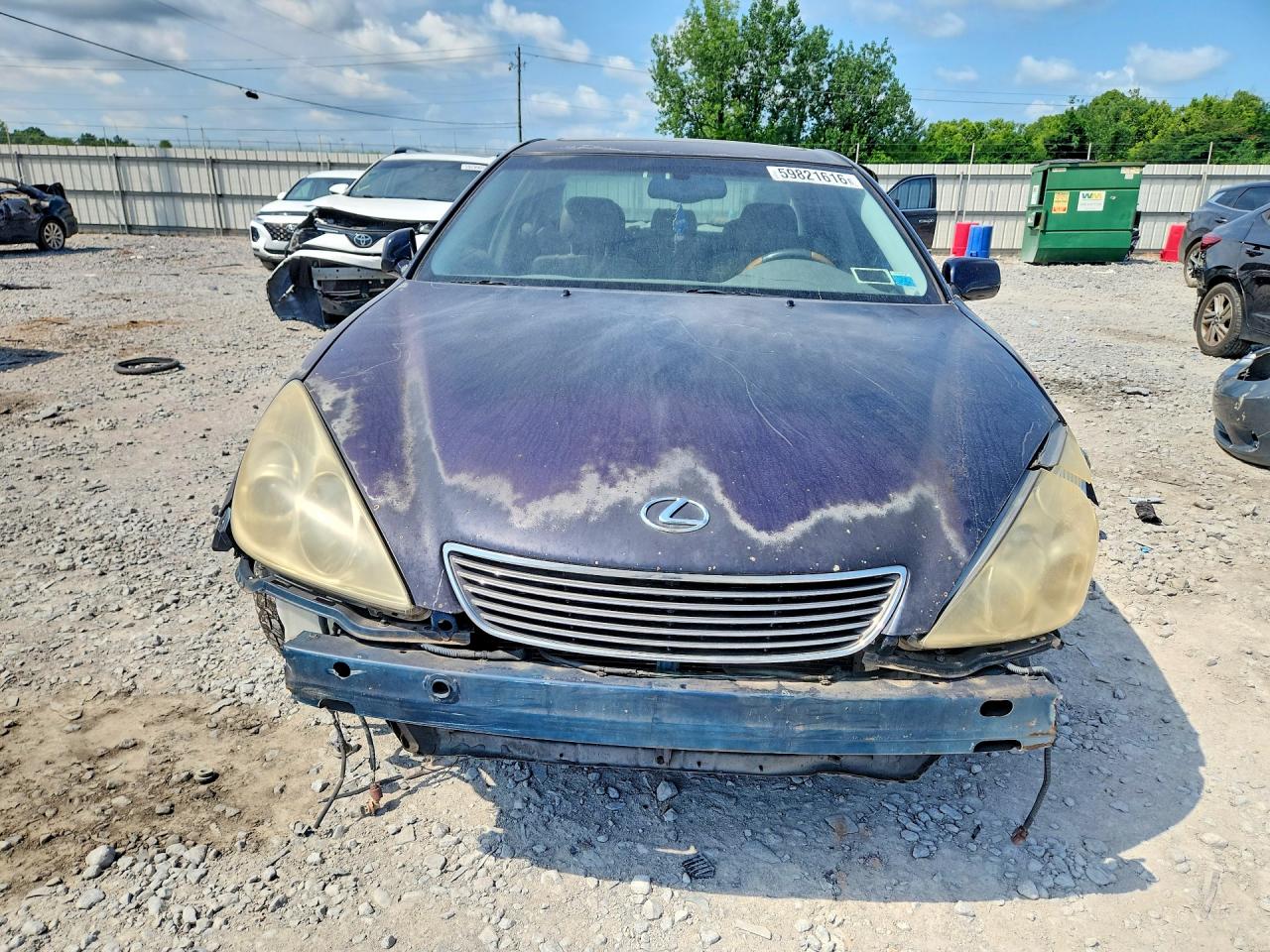 2005 Lexus Es Синий vin: JTHBA30GX55132244