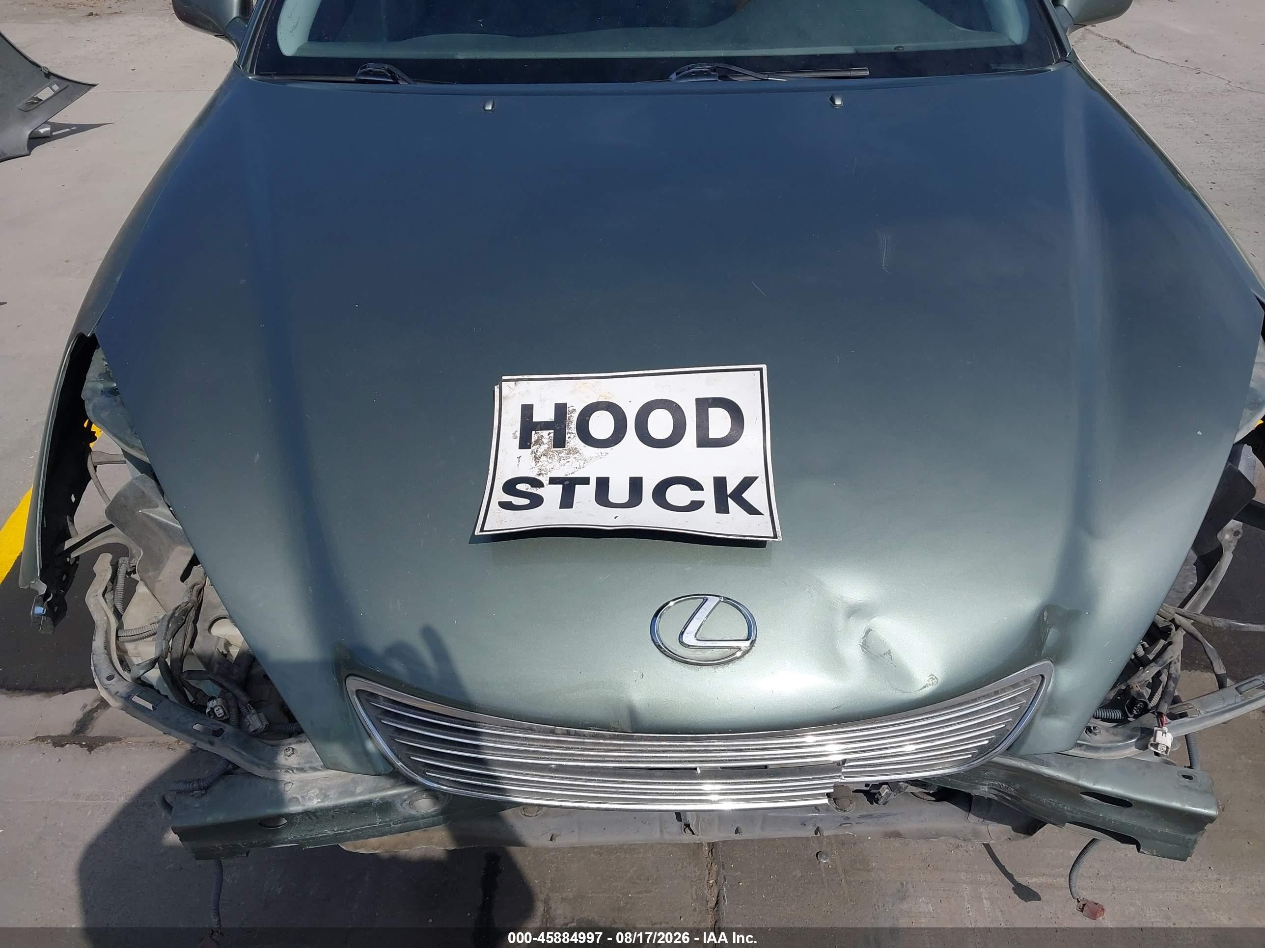 2005 Lexus Es 330 Green vin: JTHBA30GX55135919