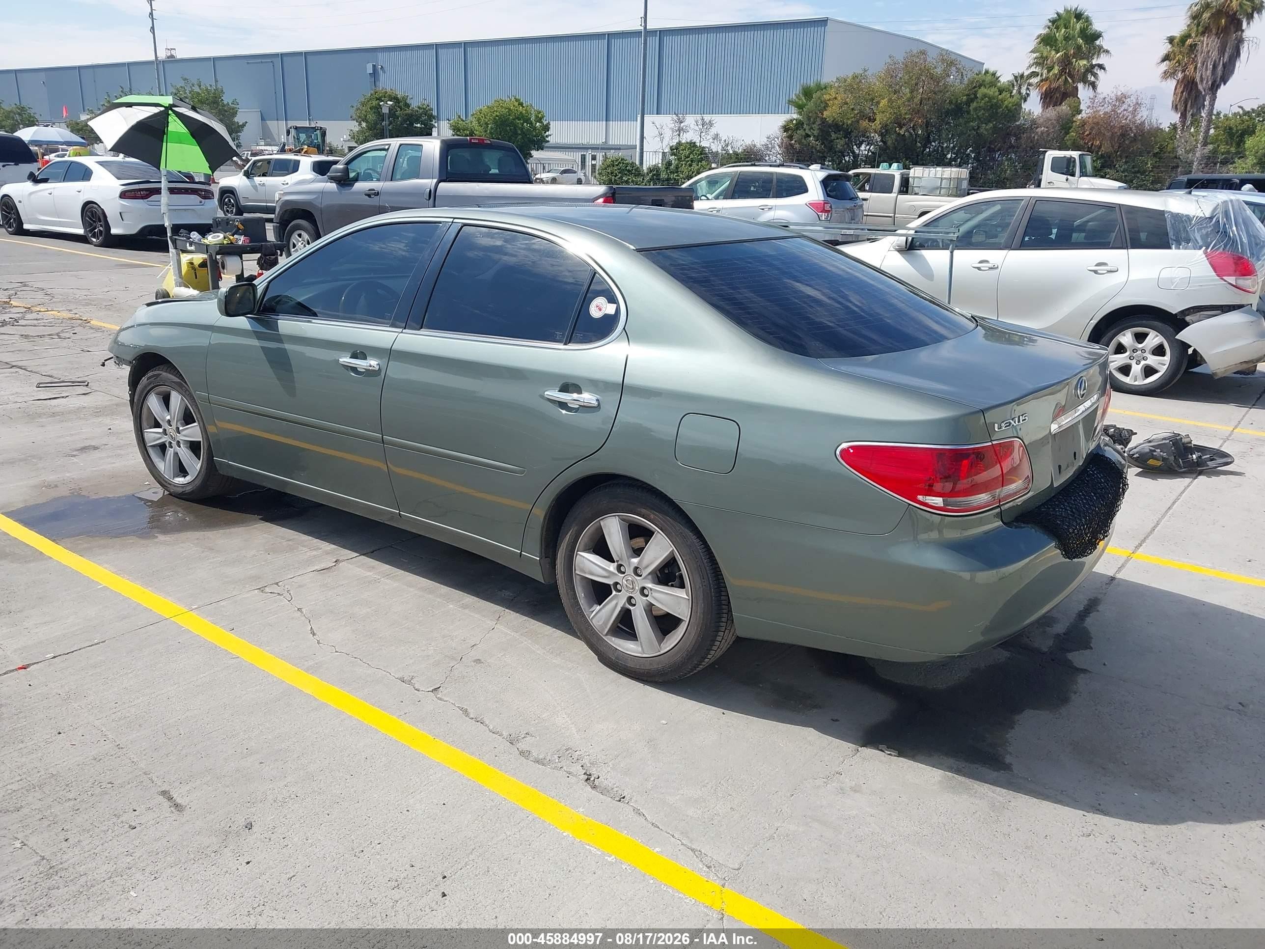 2005 Lexus Es 330 Green vin: JTHBA30GX55135919