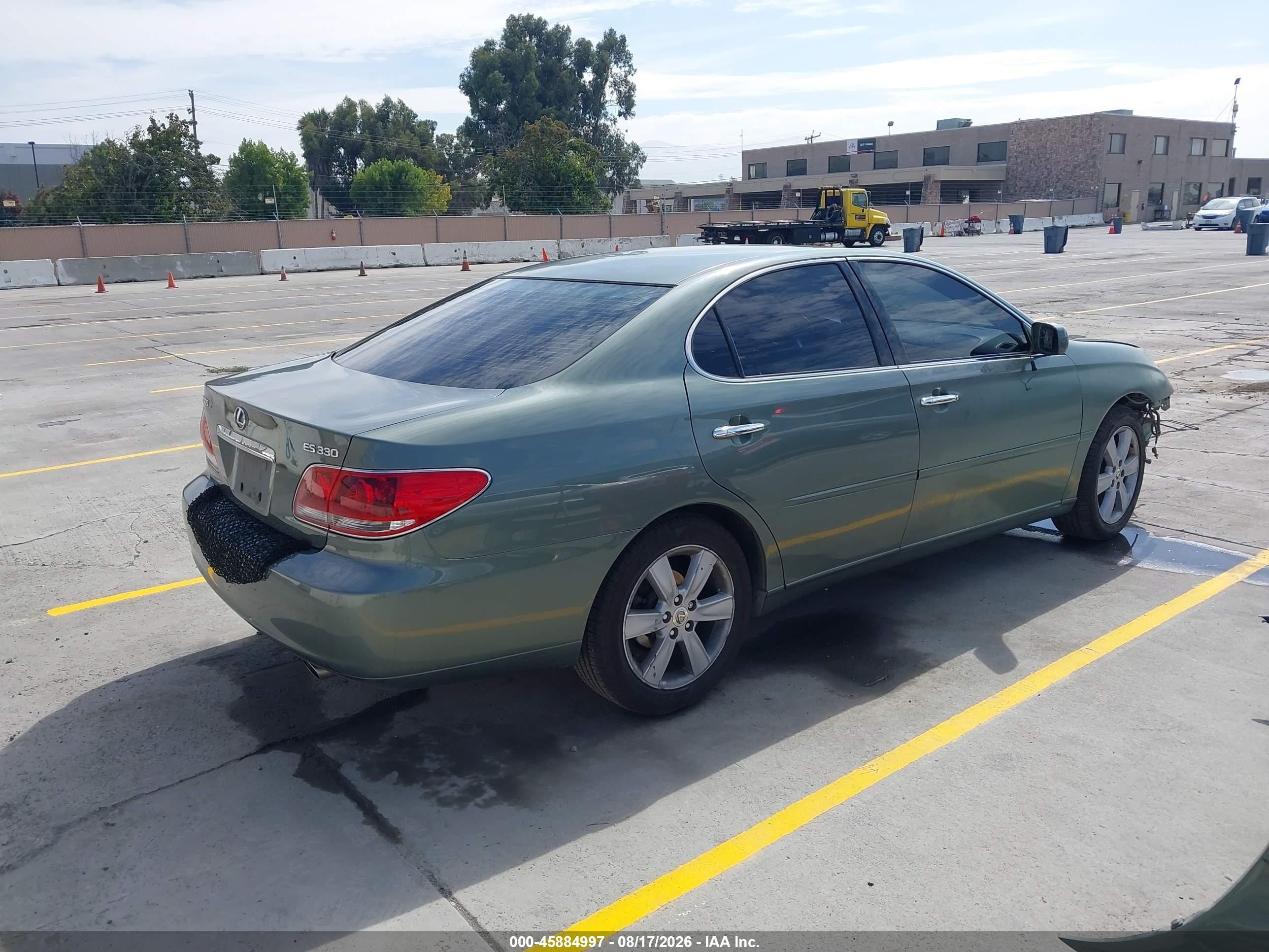 2005 Lexus Es 330 Green vin: JTHBA30GX55135919