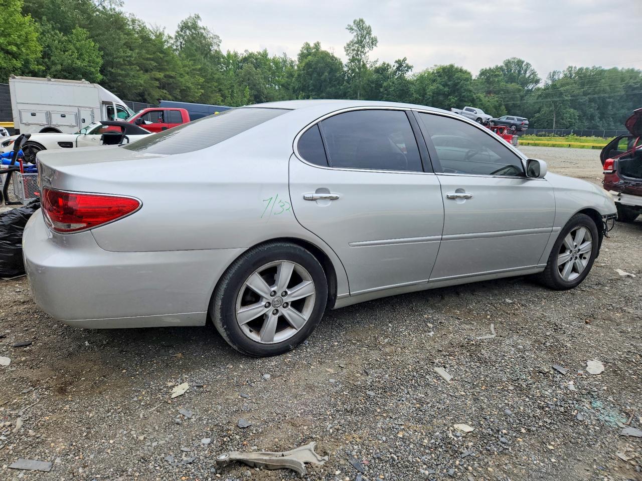 2006 Lexus Es 330 Silver vin: JTHBA30GX65156867